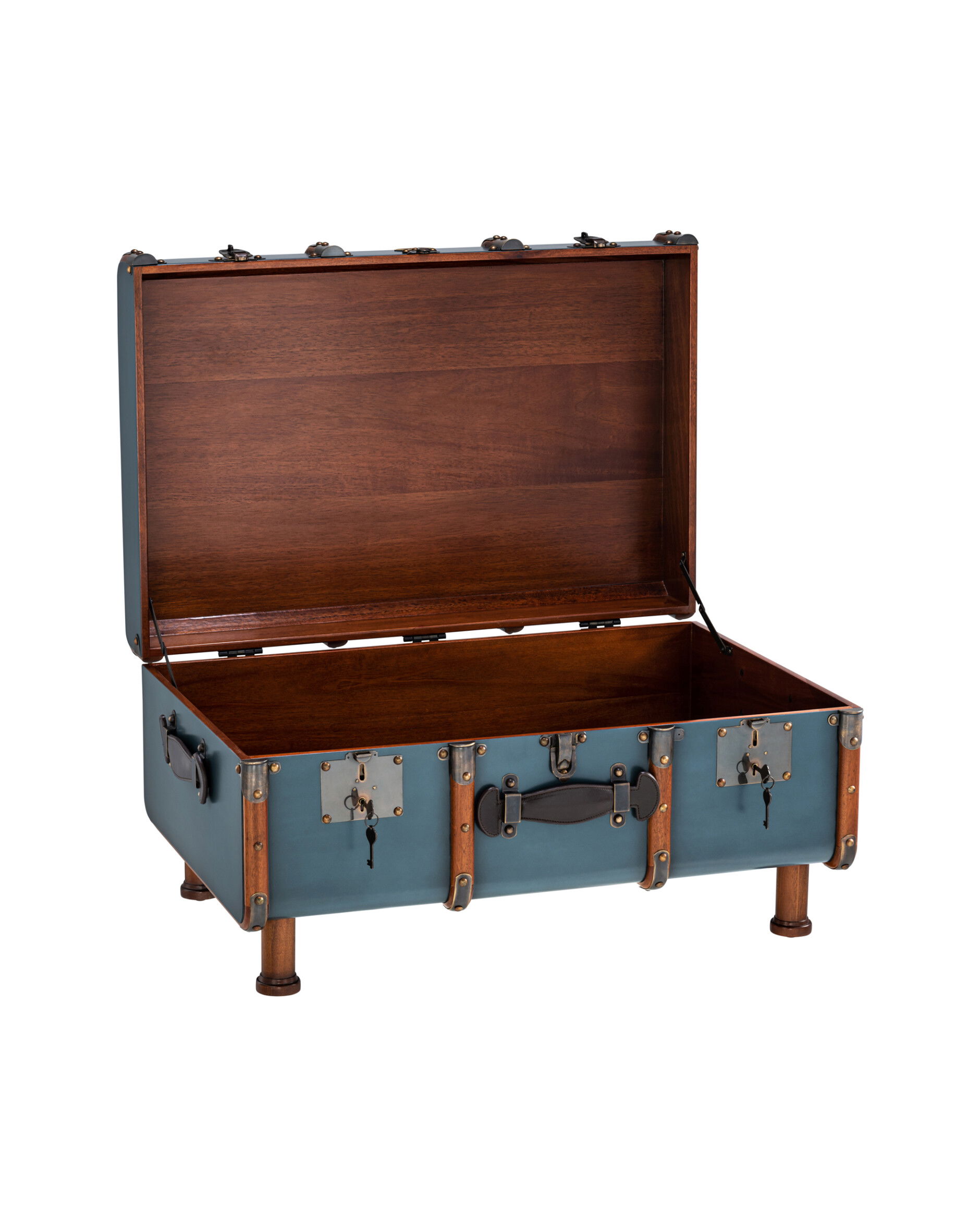 Stateroom soffbord koffert petrol