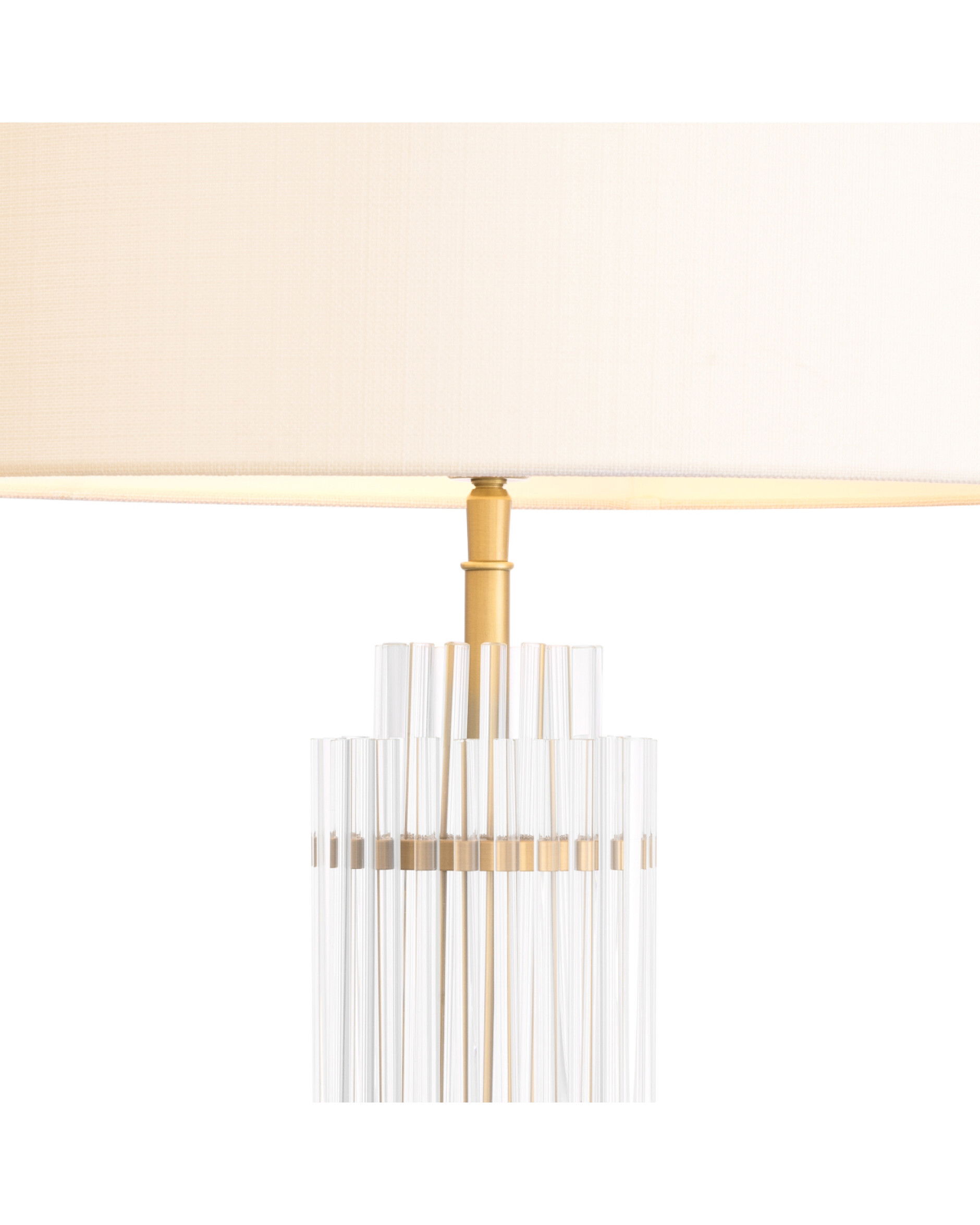 East Table Lamp Antique Brass