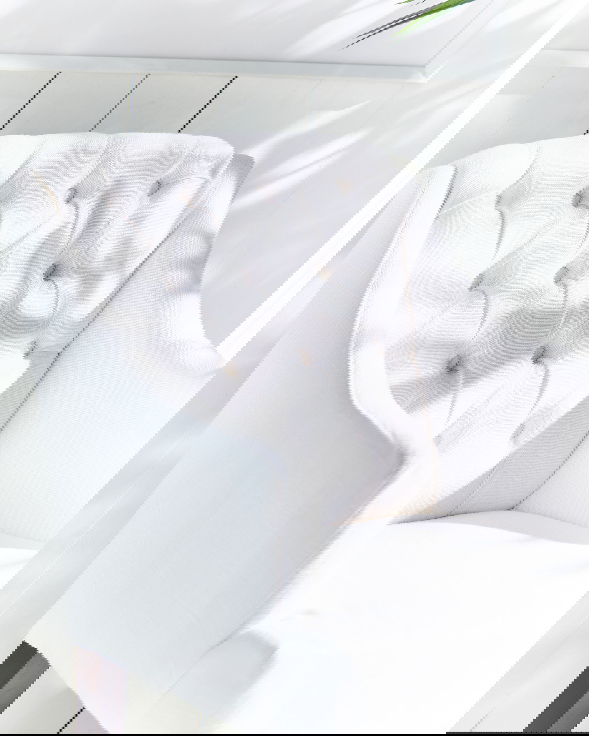 Newport Delano karmstol off-white