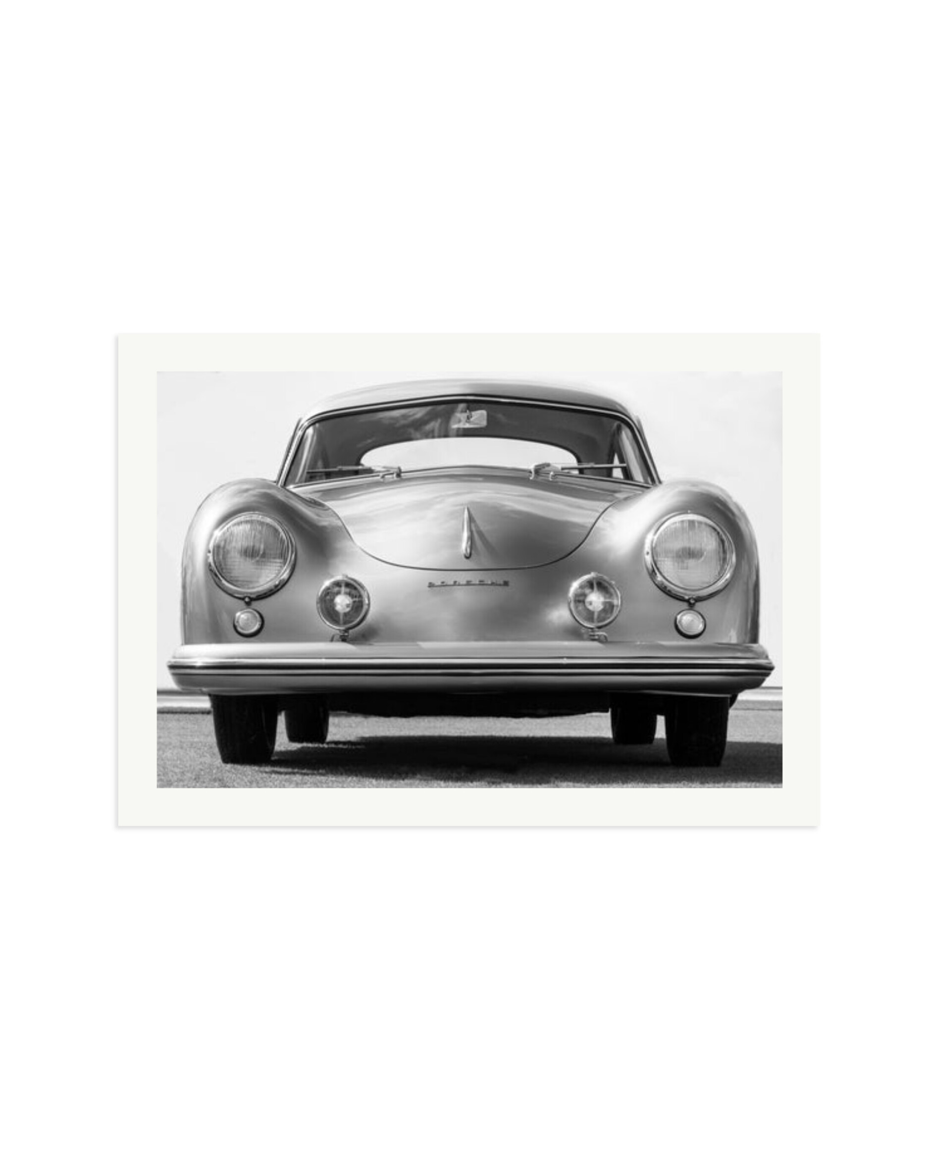 Porsche 356 Coupe Print Only / XXL