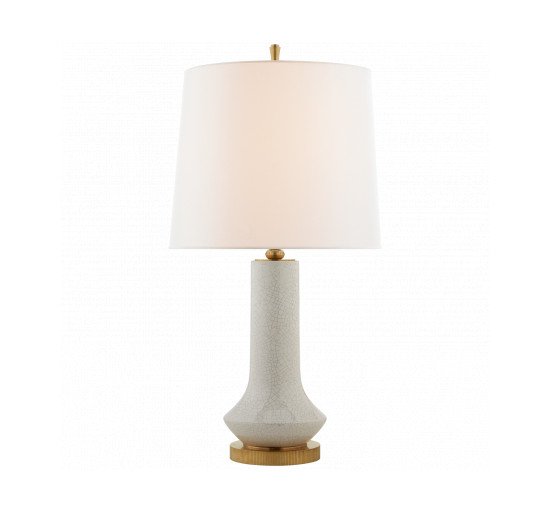 null - Luisa Large Table Lamp Polar Blue Crackle