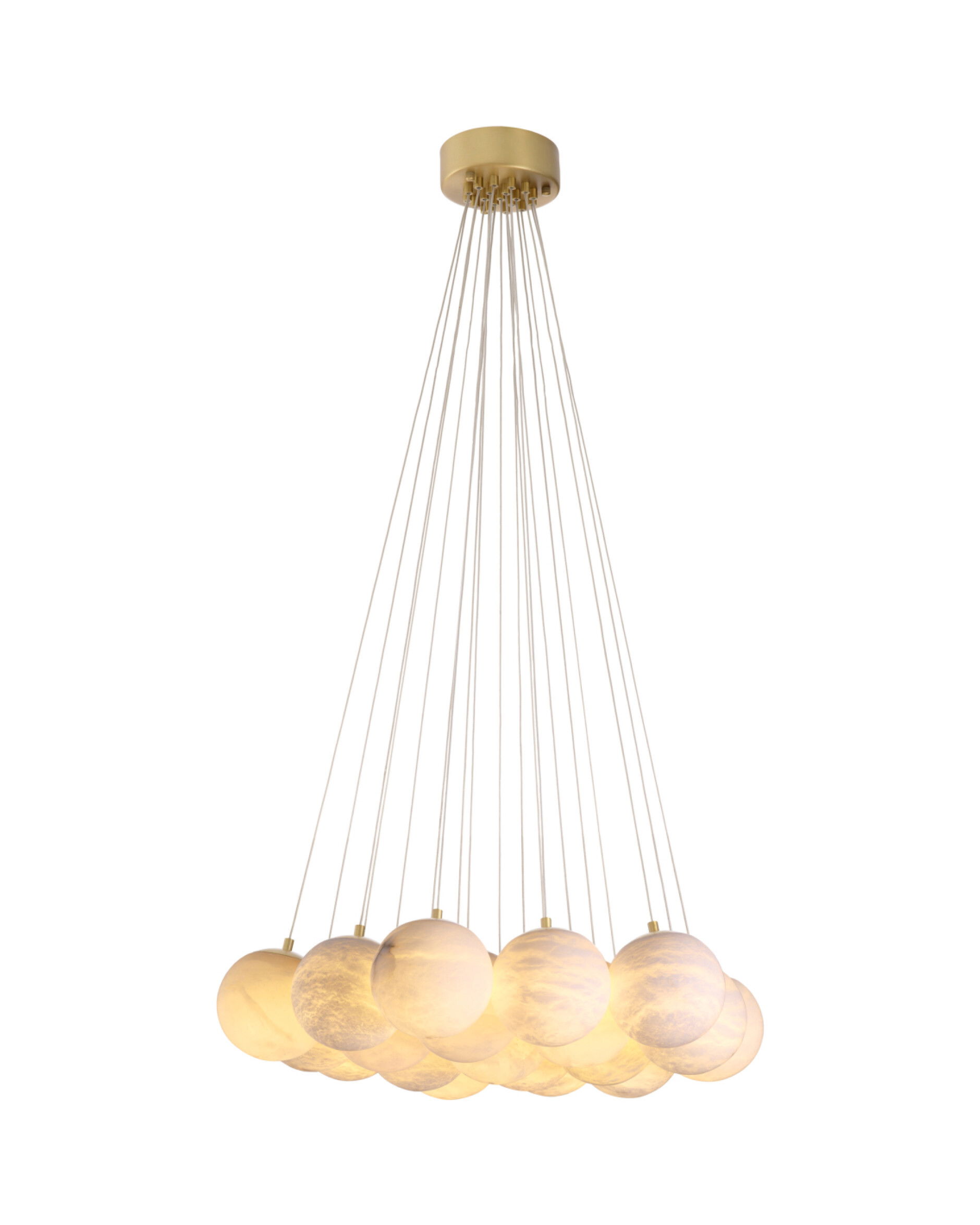 Sphinx taklampa alabaster