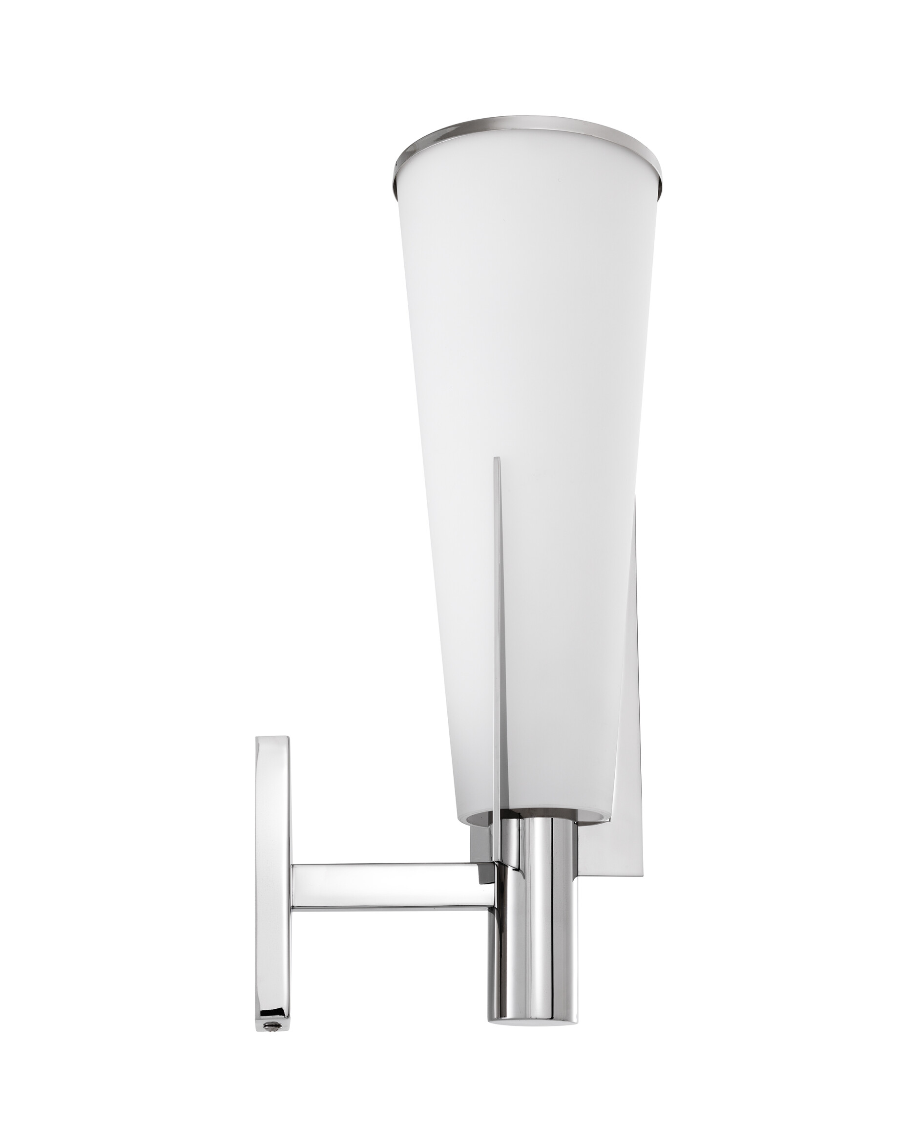 Dino vägglampa nickel