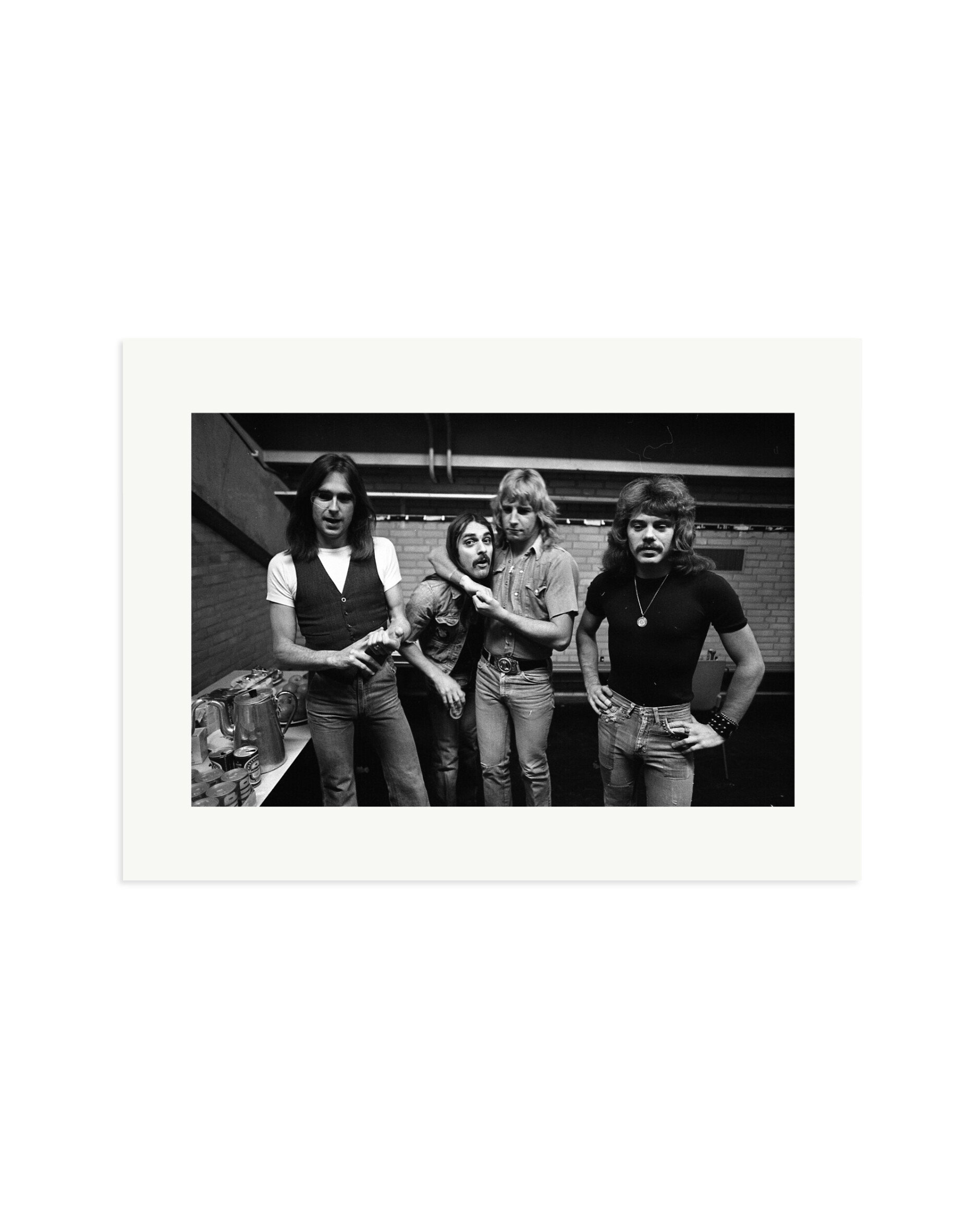 Status Quo Backstage in Amsterdam Print Only / XL