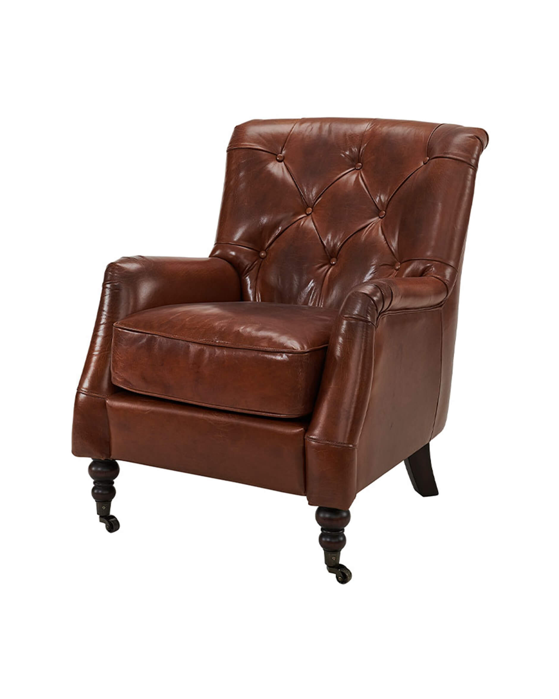 Dessau fåtölj vintage brandy