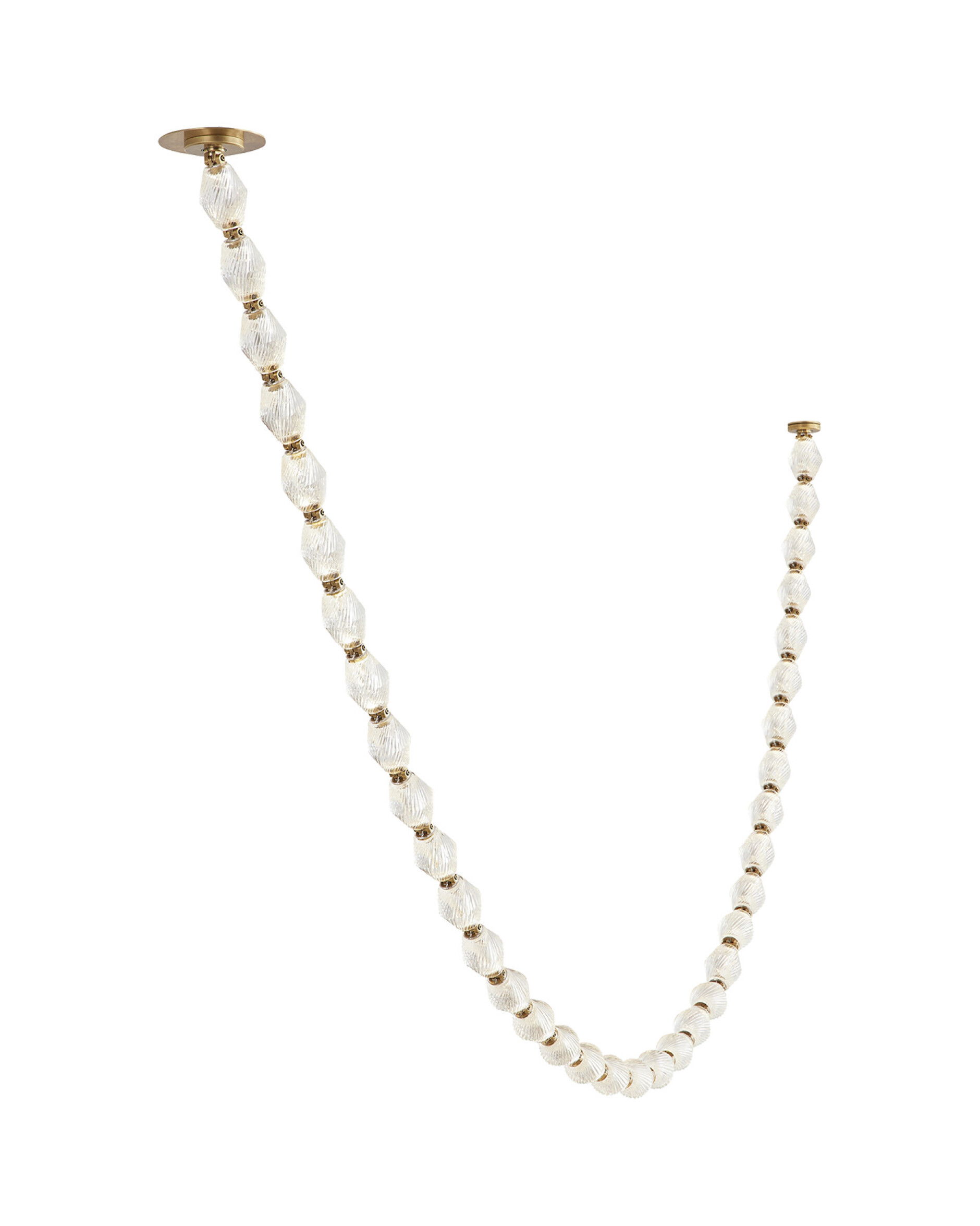 Collier 108 taklampa 3000K mässing