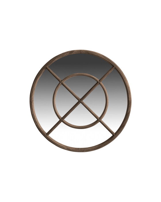 Elmwood spegel rund | Inredning - Speglar - Runda speglar | Möbelexperten