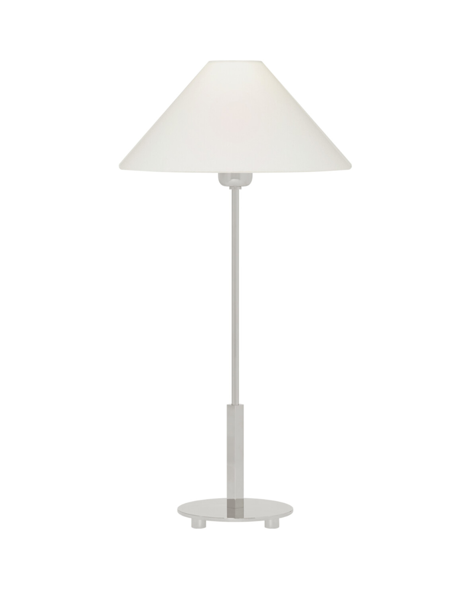 Hackney bordslampa nickel