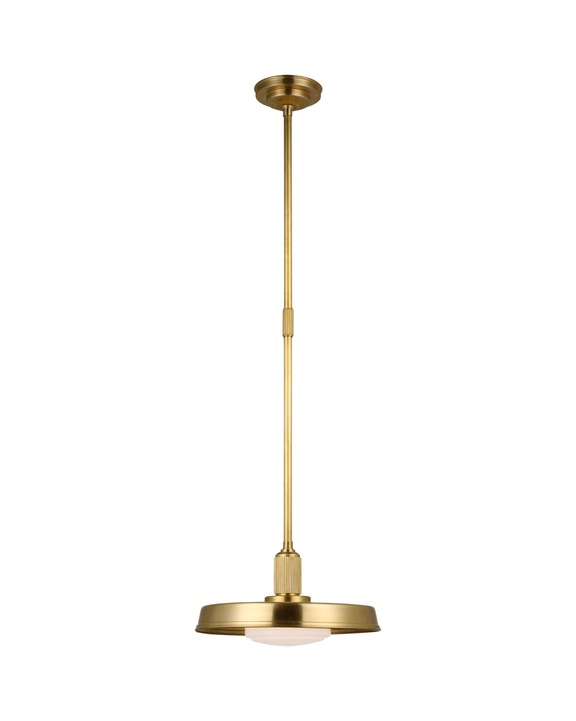 Ruhlmann 14" takpendel antik mässing