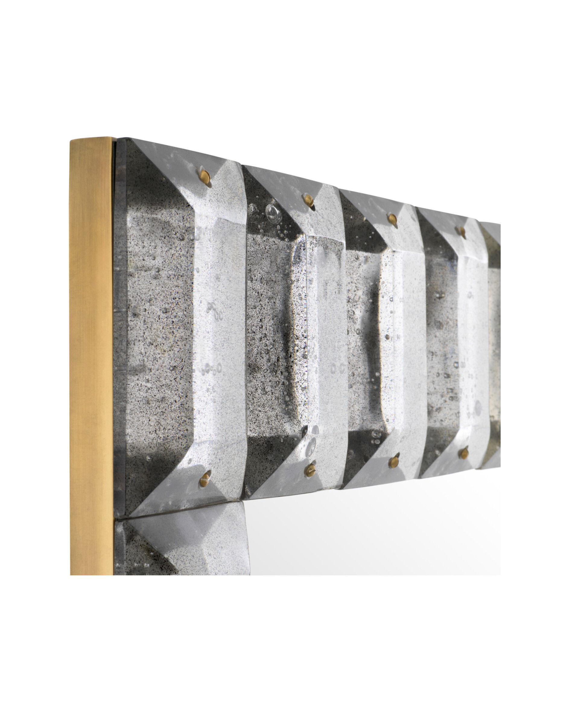 Mariani spegel vintage mässing