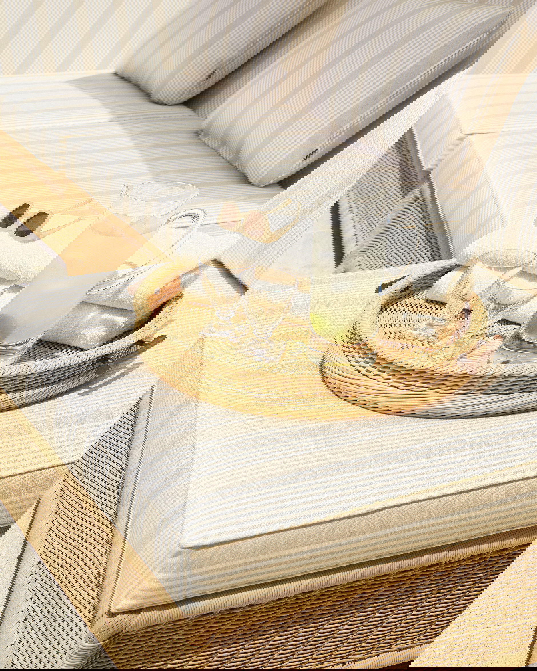 Hampton aurinkovuode saville beige