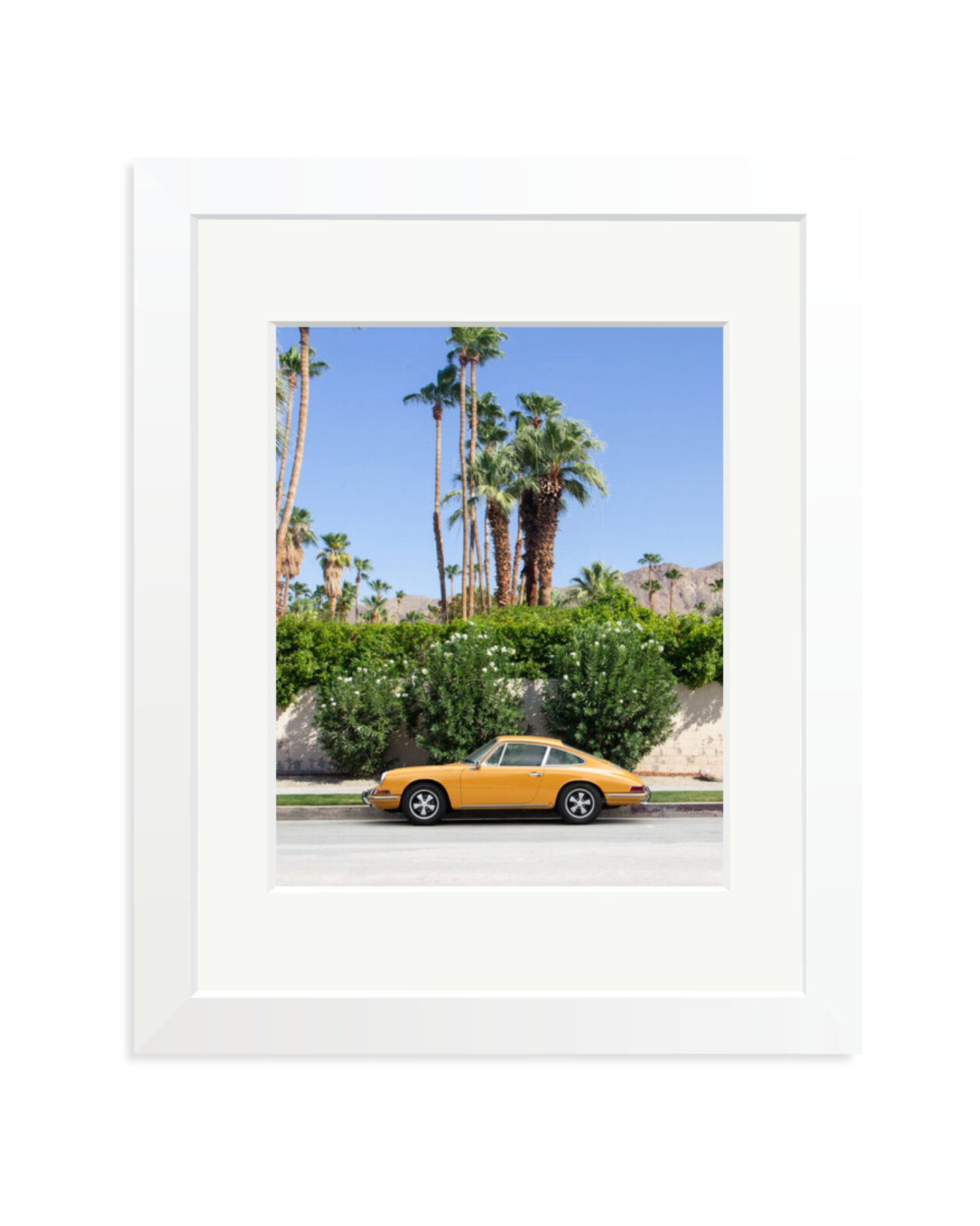 Porsche 911 in Palm Springs White / Small