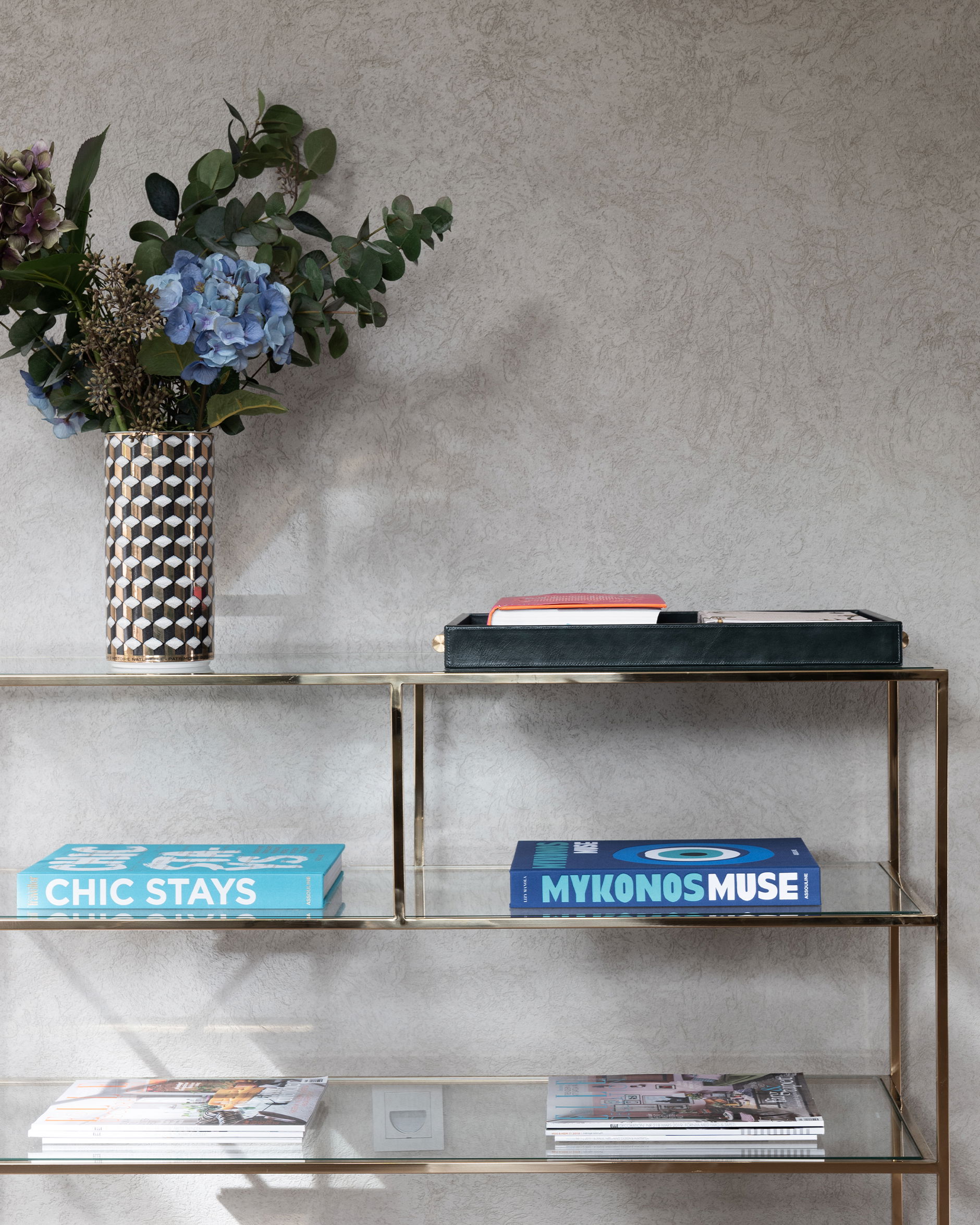 Shelby konsolbord mässing