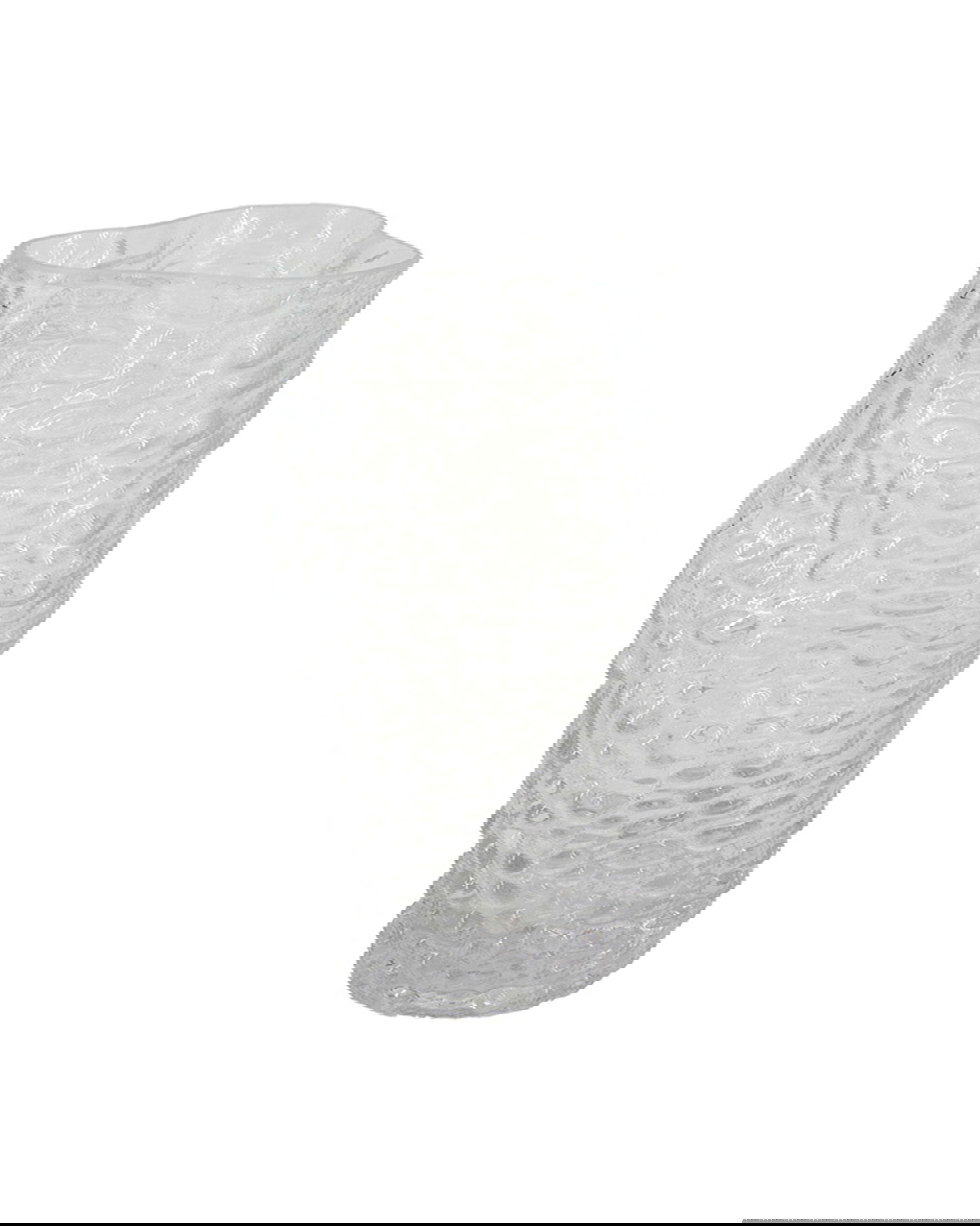 Zoey vaas helder glas