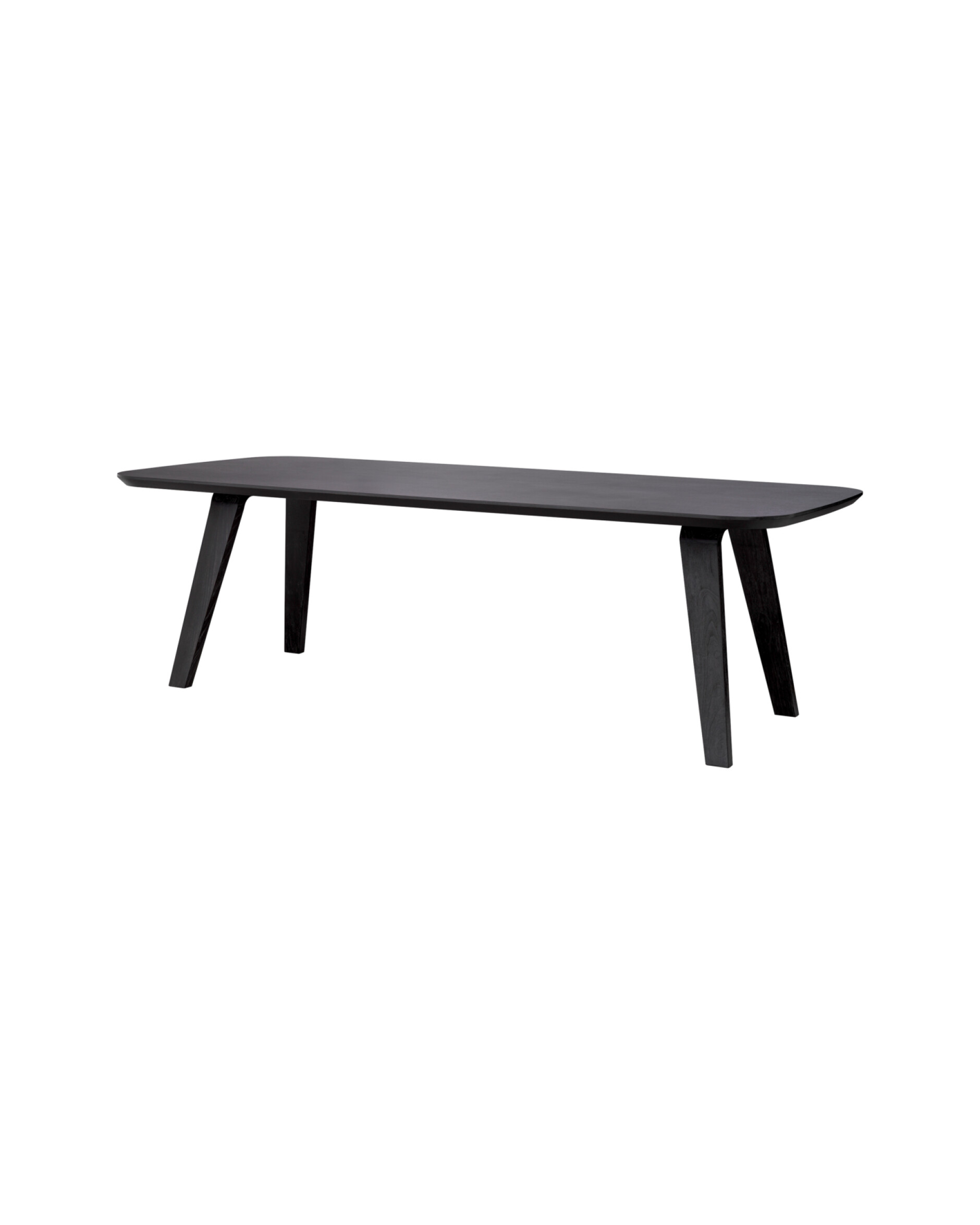 Glover Dining Table Charcoal Grey Oak Veneer