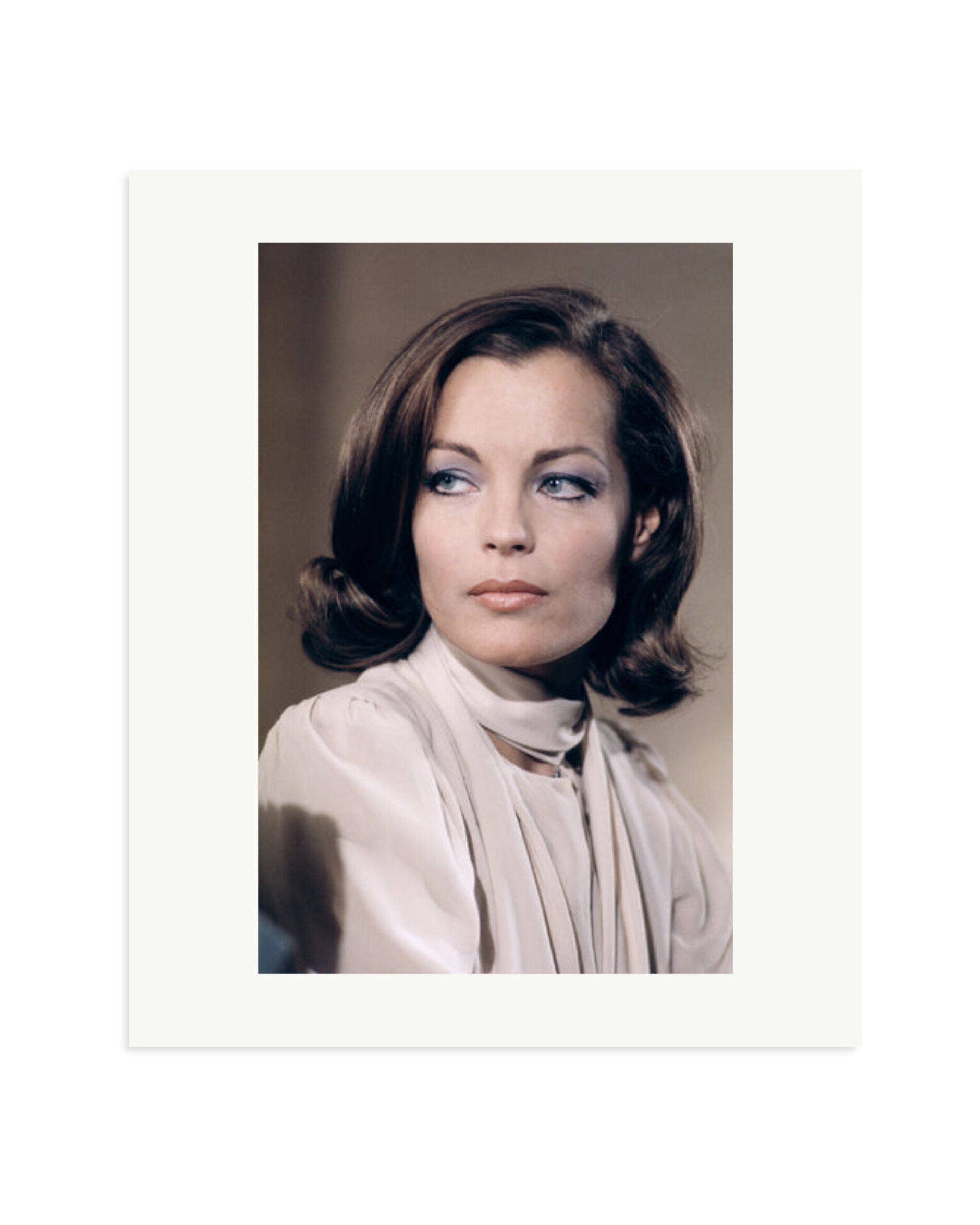 Romy Schneider on Set Print Only / Large