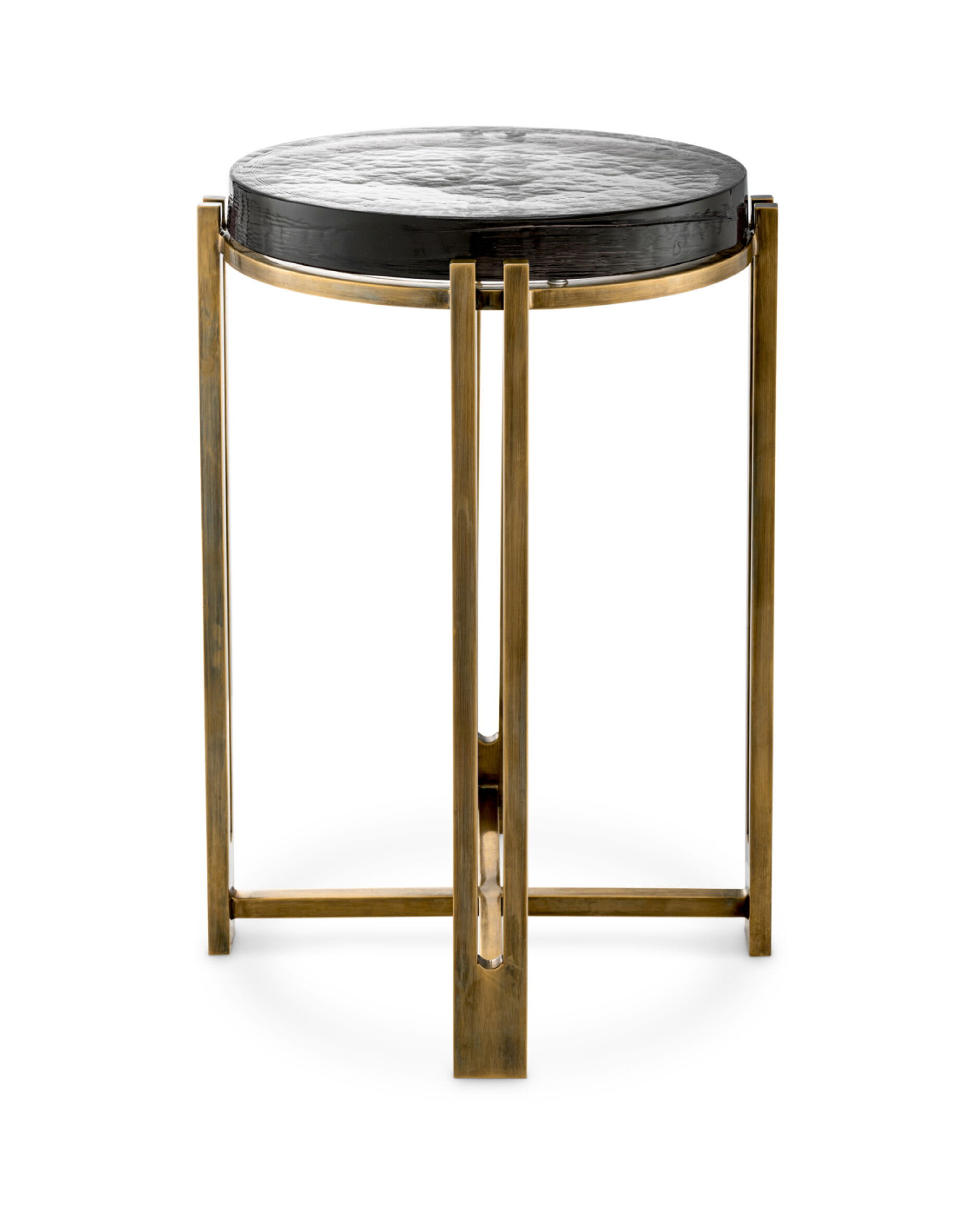 Claremont sidobord antik mässing