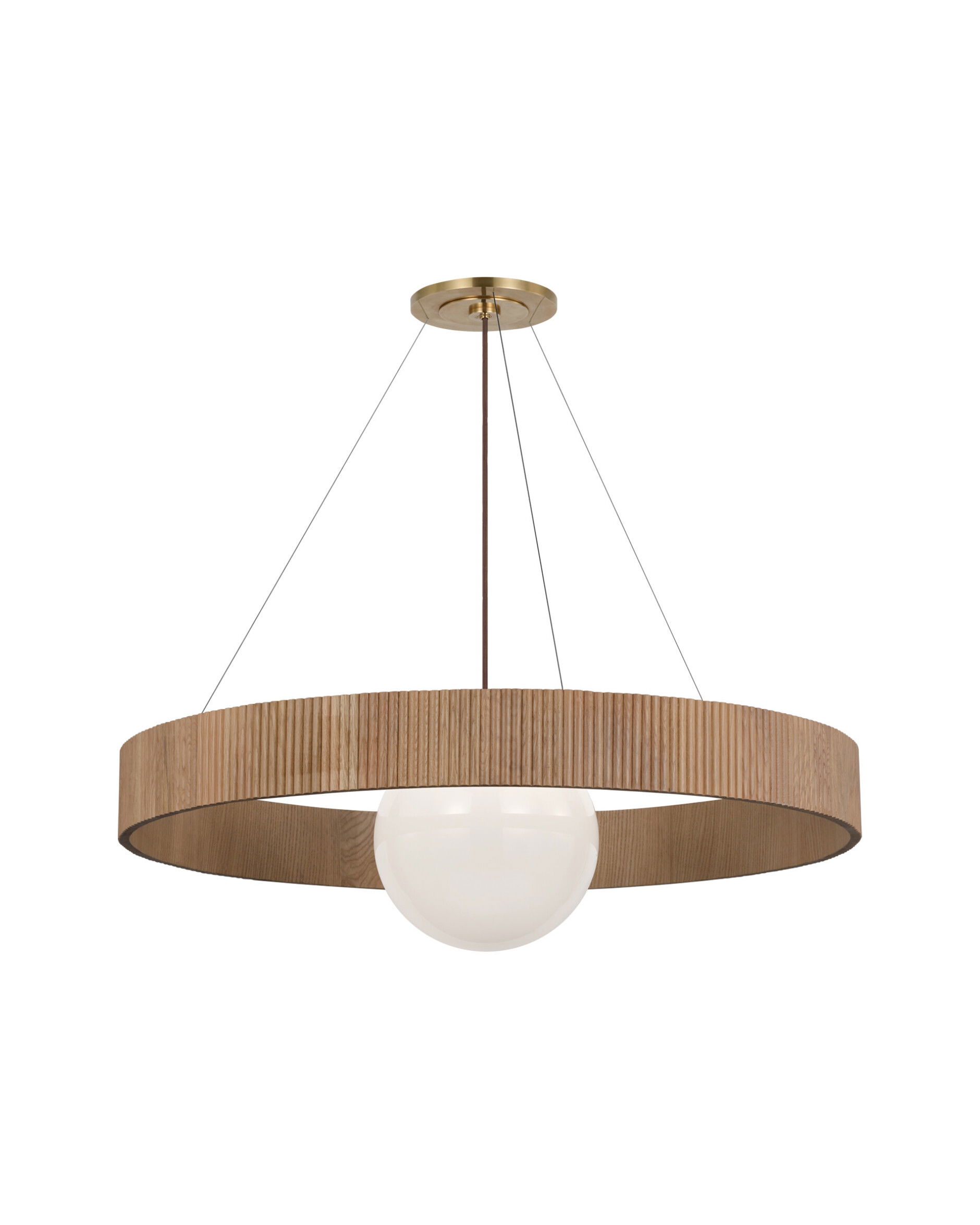 Arena 42" takkrona antik mässing