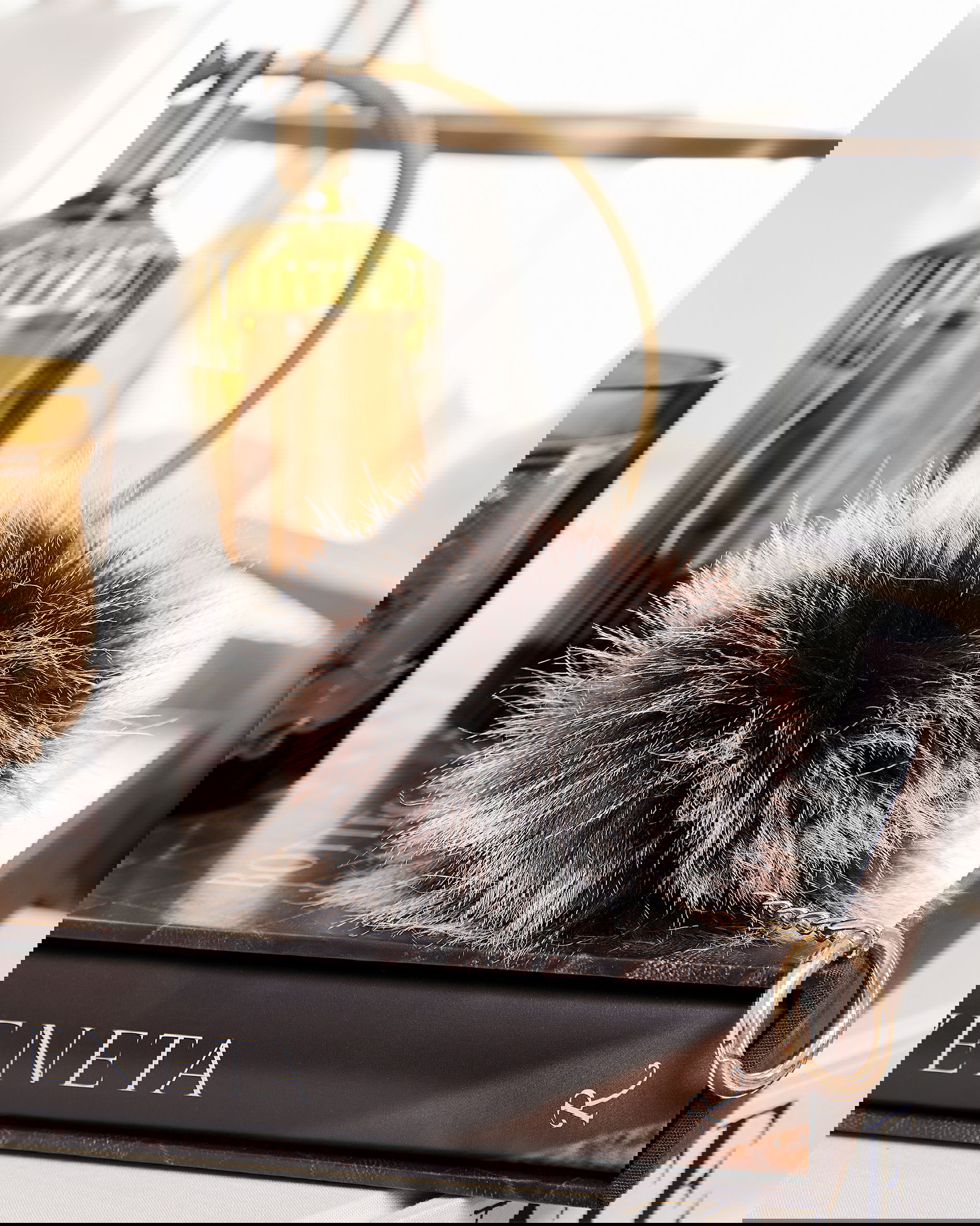 St. Moritz nyckelring timber wolf