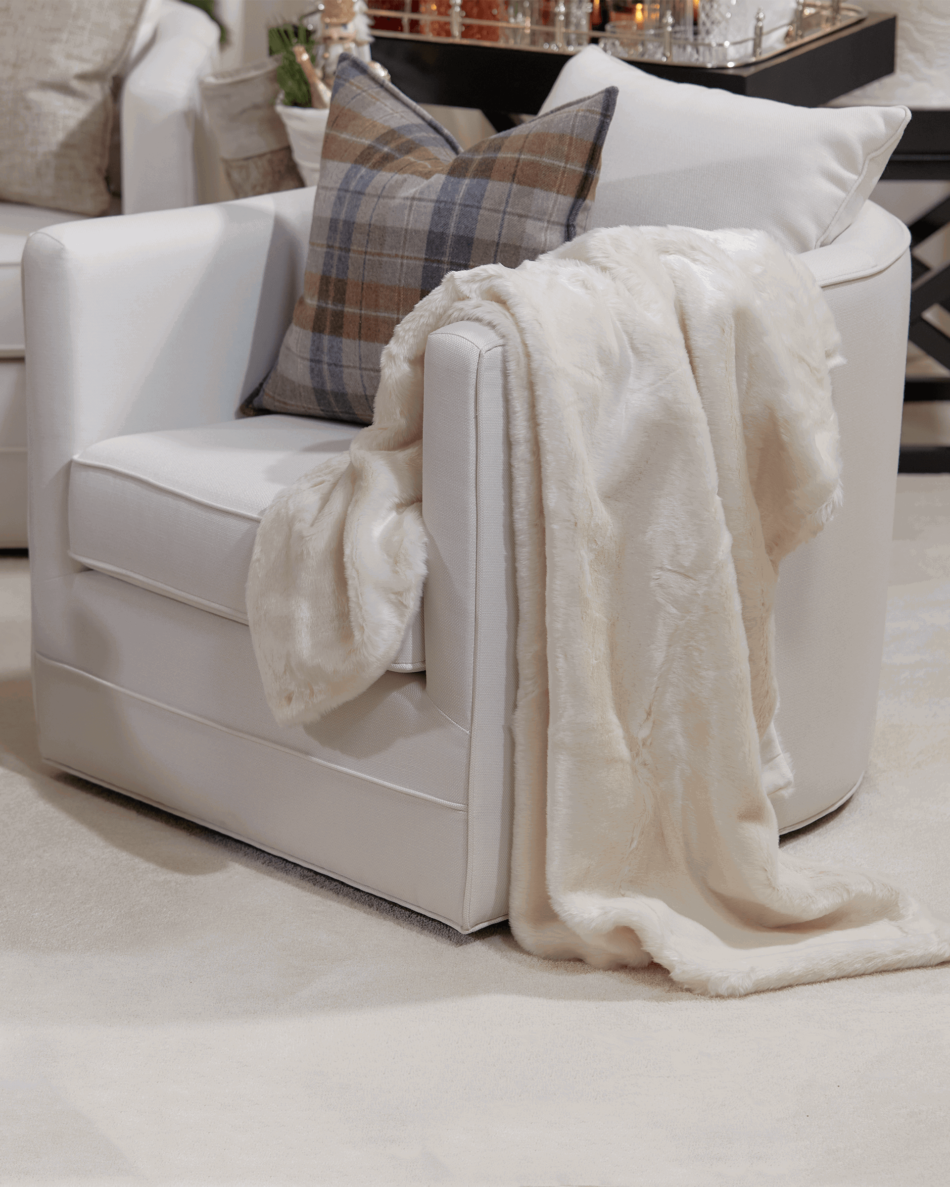 Monroe fåtölj sand