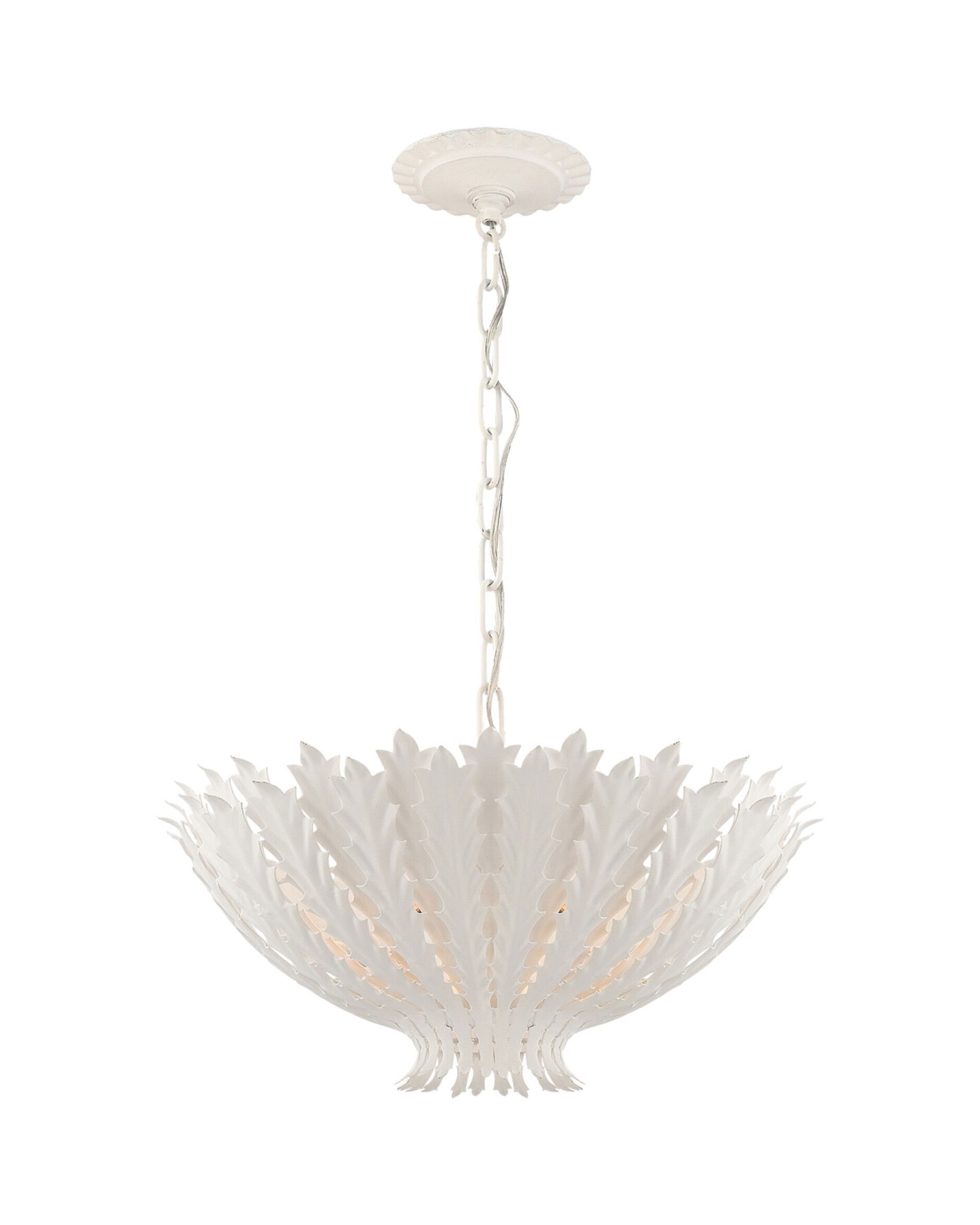 Hampton takpendel vit S