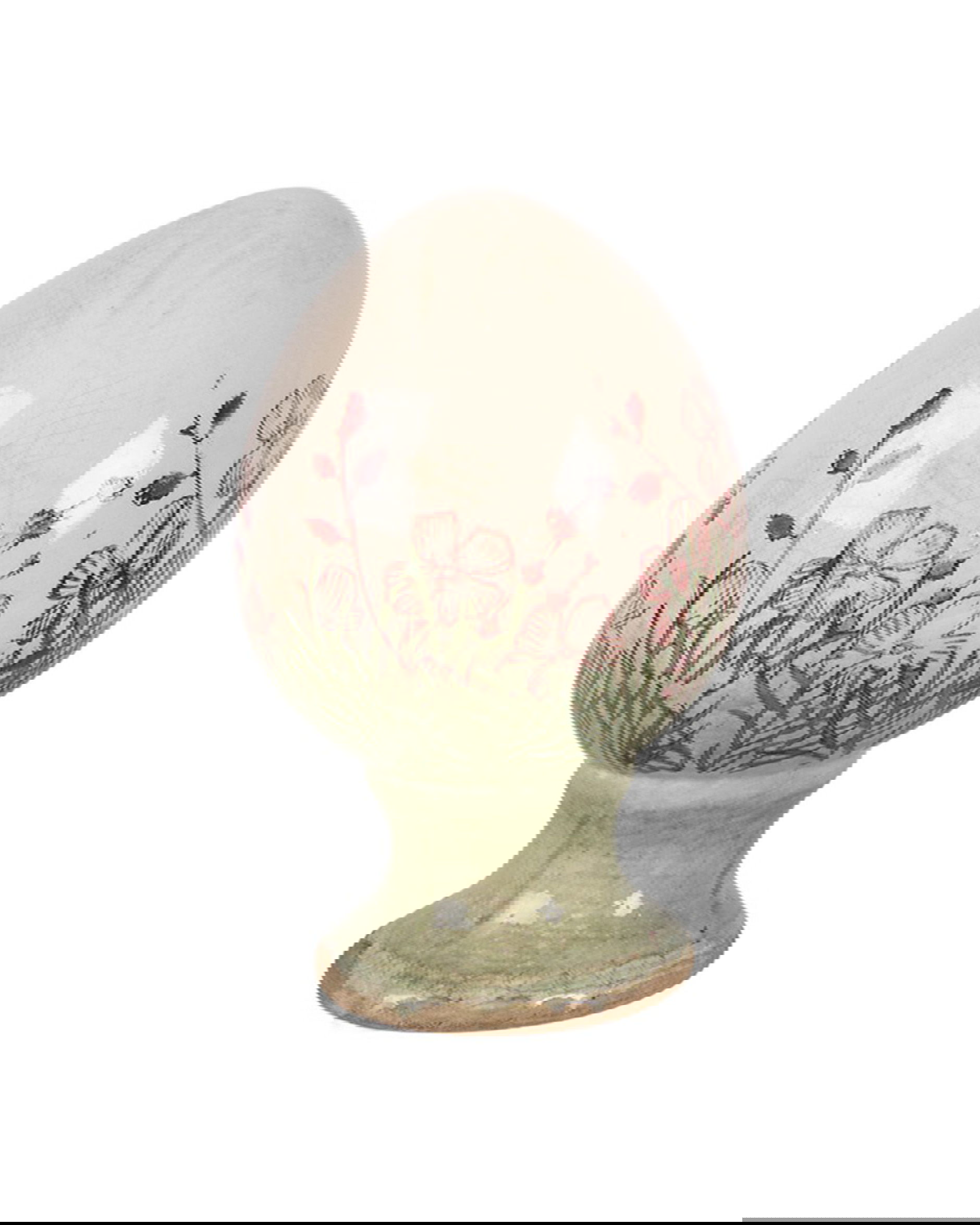 Meadow keramisch ei op voet