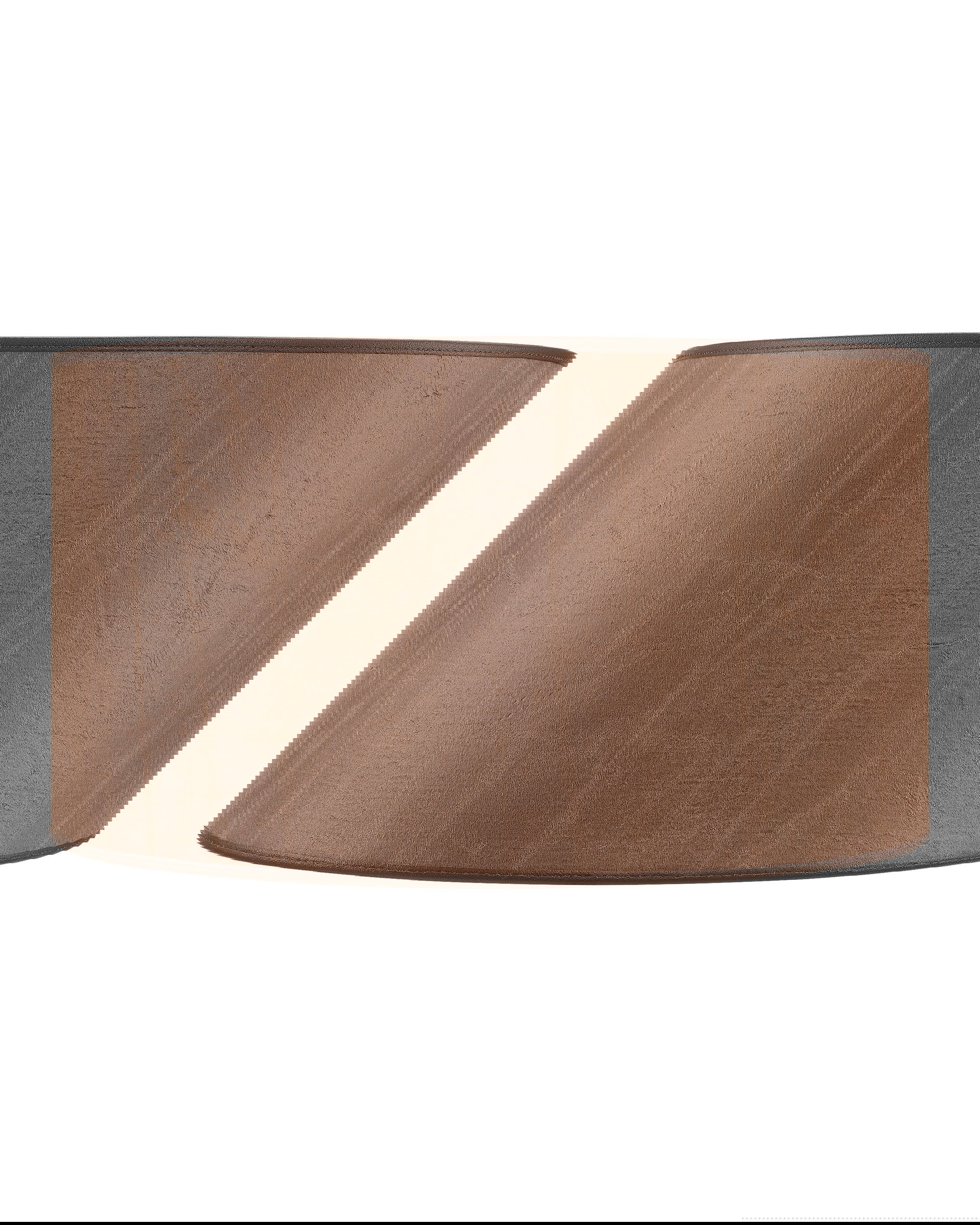 Claton lampunvarjostin ruskea