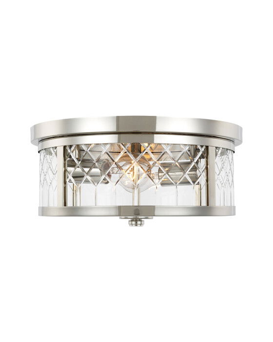 Alec Flush Mount Nickel