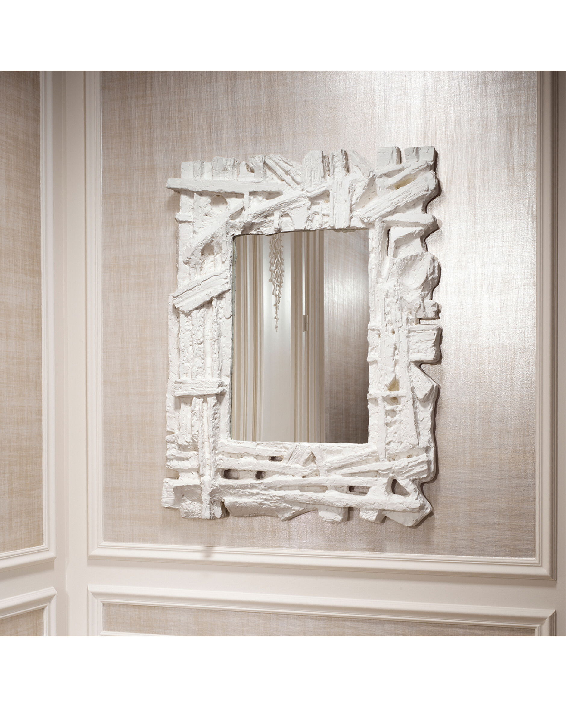 Masonic Mirror White