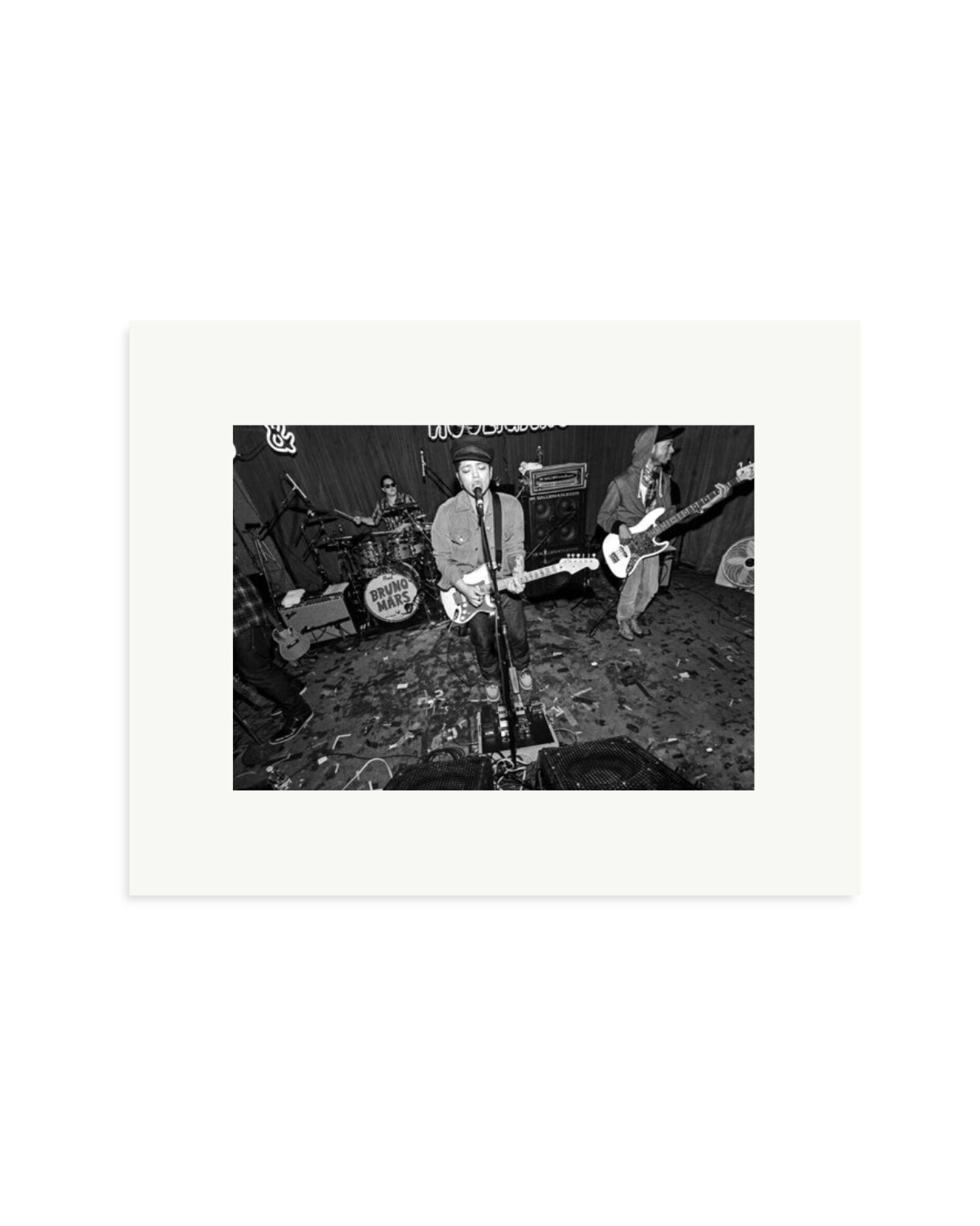 Bruno Mars Print Only / Small