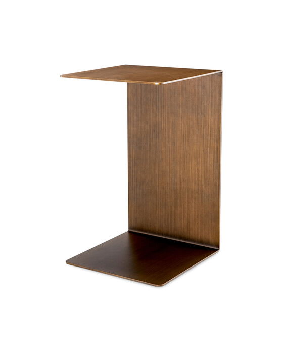 panarea sidobord borstad mässing