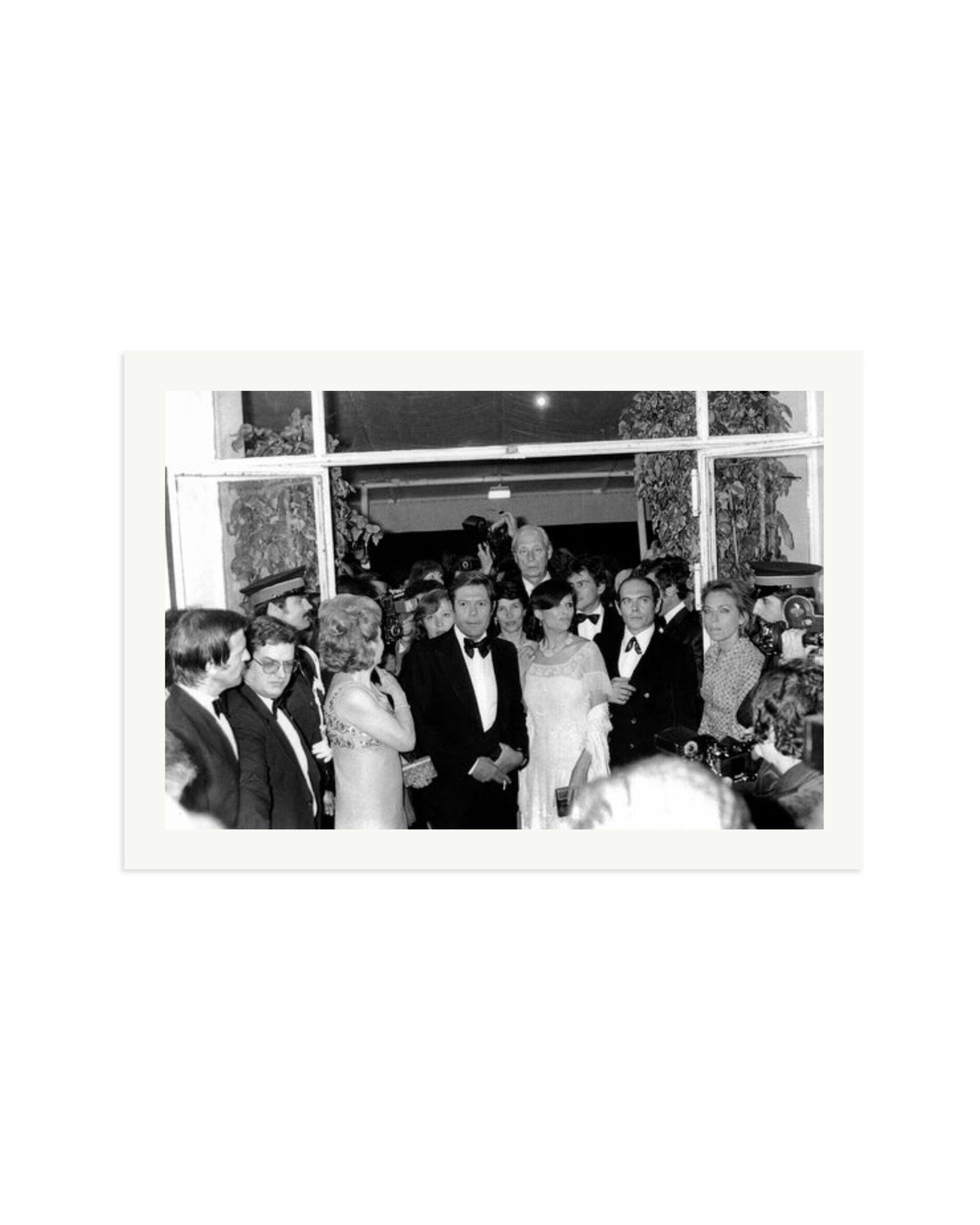 Mastroianni and Cardinale in Cannes Print Only / XXL