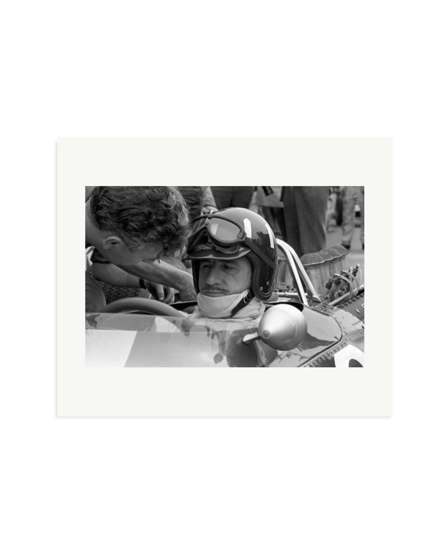 Graham Hill and Keith Duckworth Print Only / Large