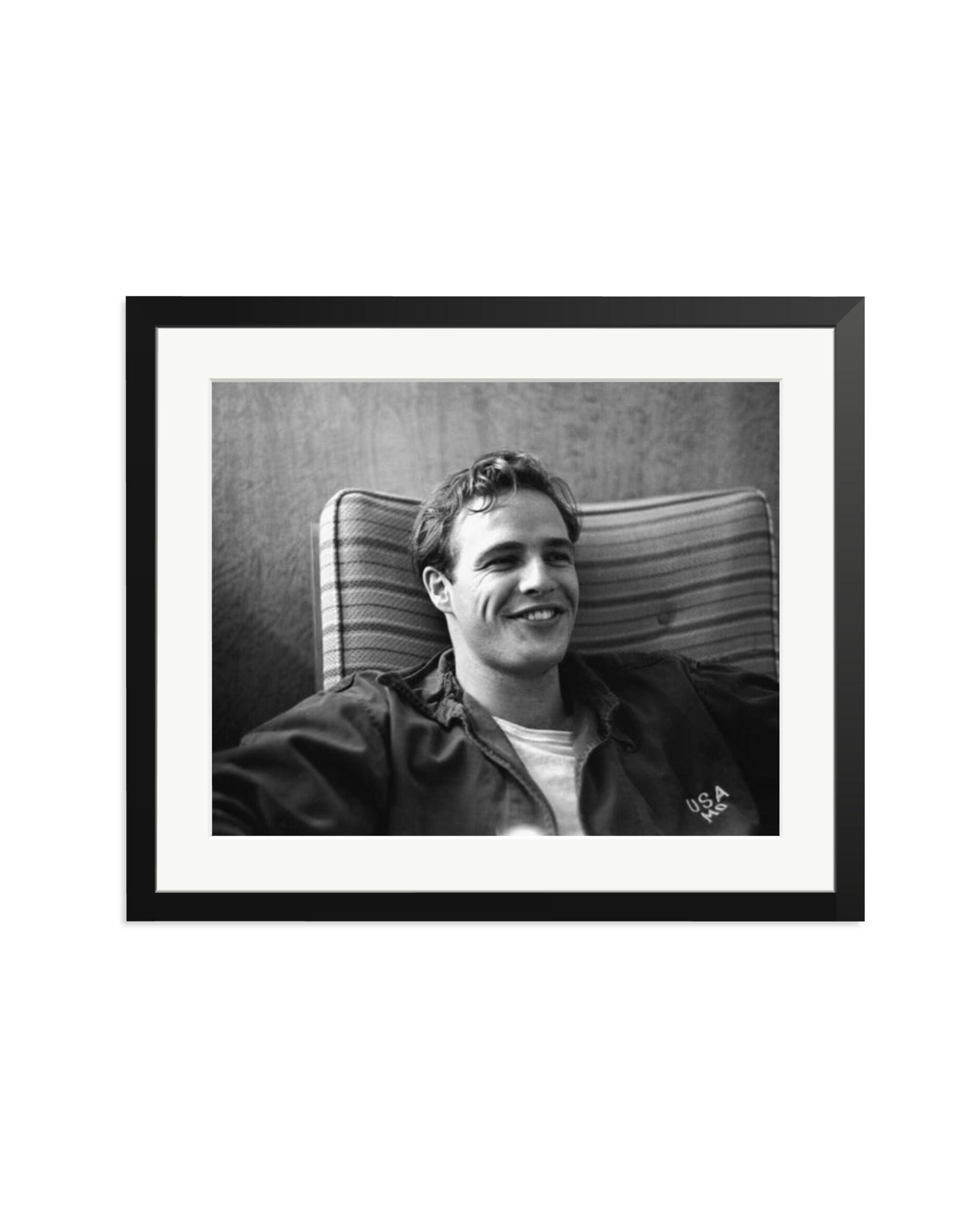 Marlon Brando on Set of 'The Men' Black / Large