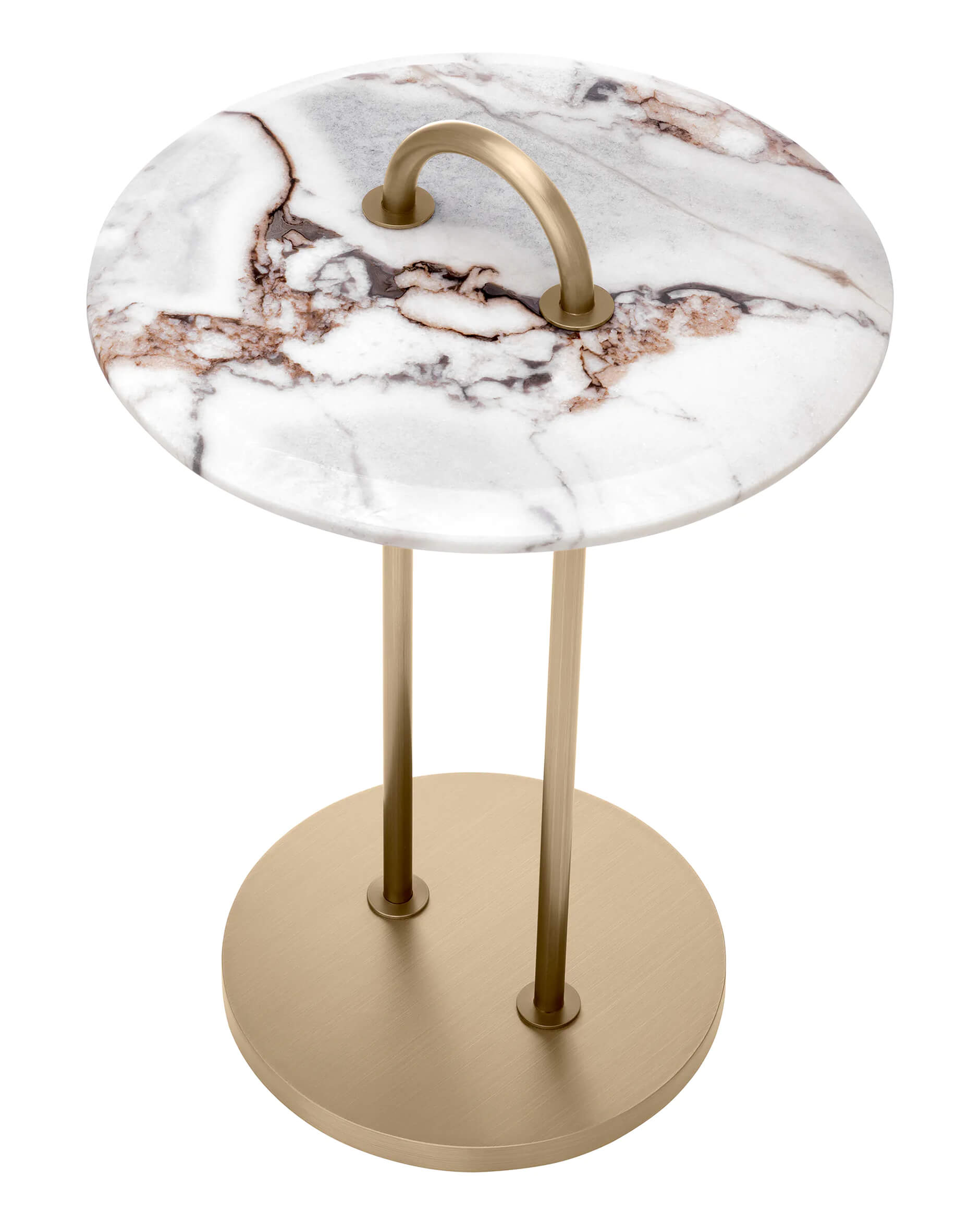 Zappa sidobord light marble