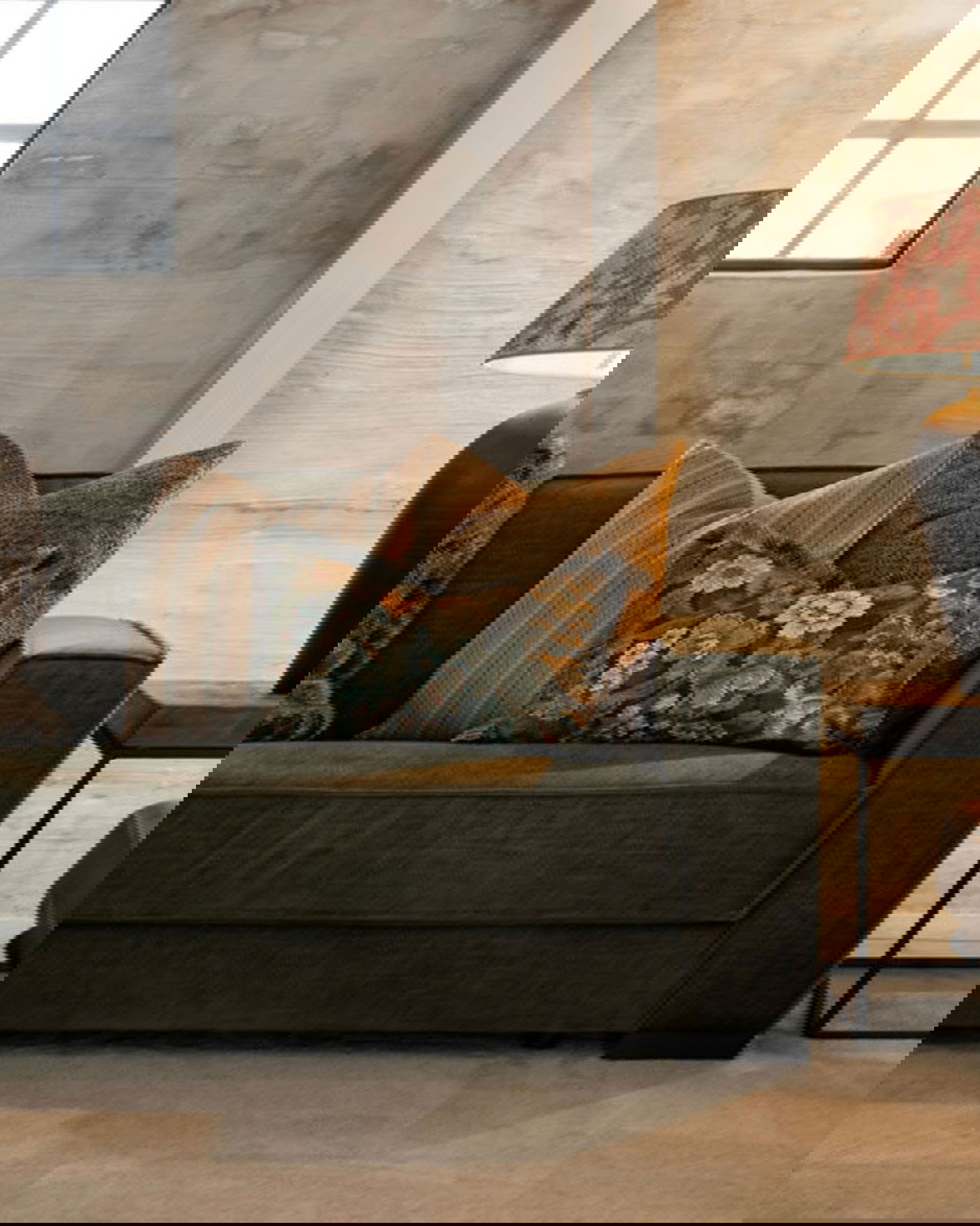 Harris Stripe Cushion Cover Simply Camel