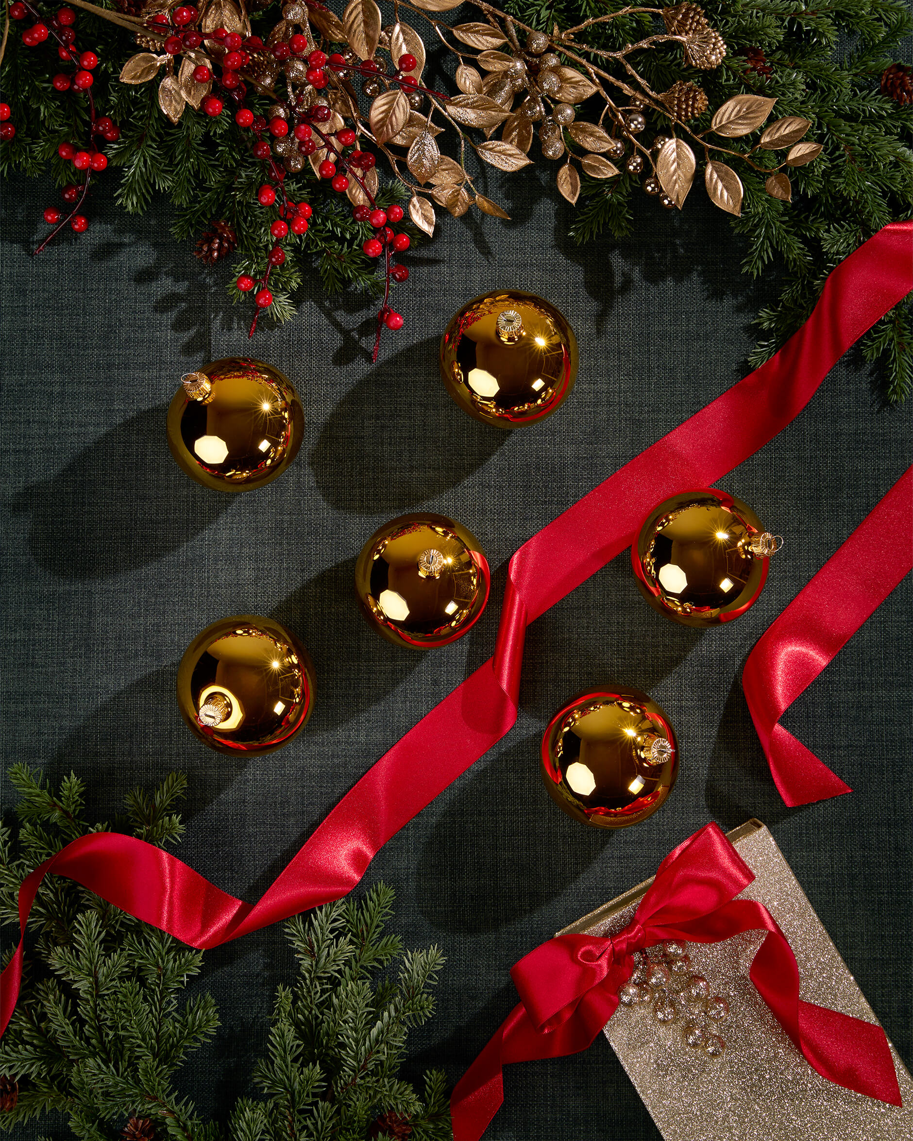 Esther-joulupallo kulta 6-kpl