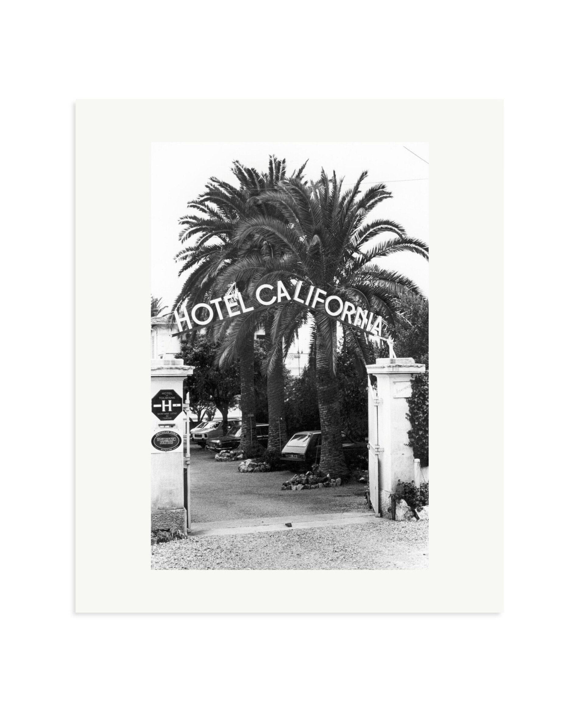Hotel California Print Only / Large