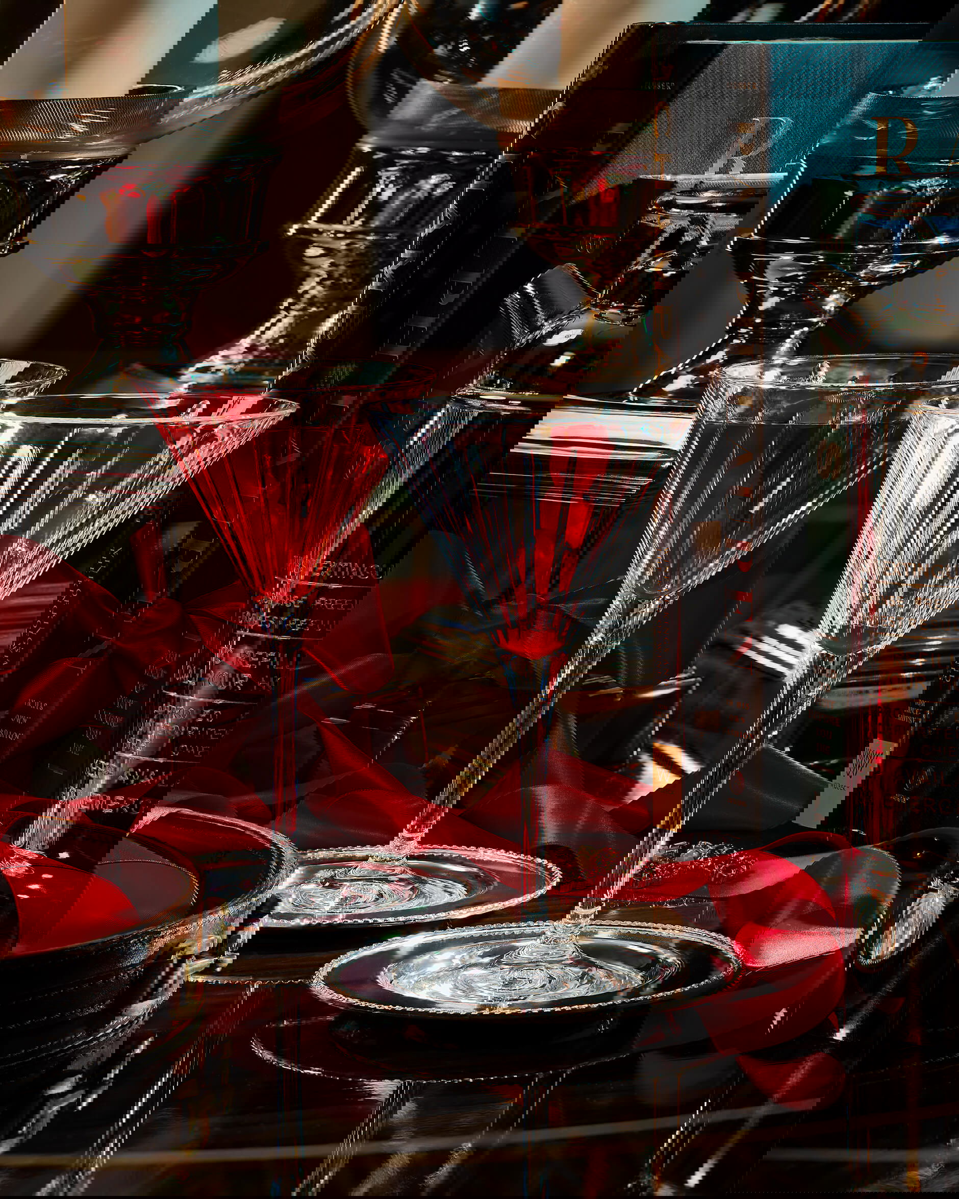 Manhattan martiniglas kristall singel