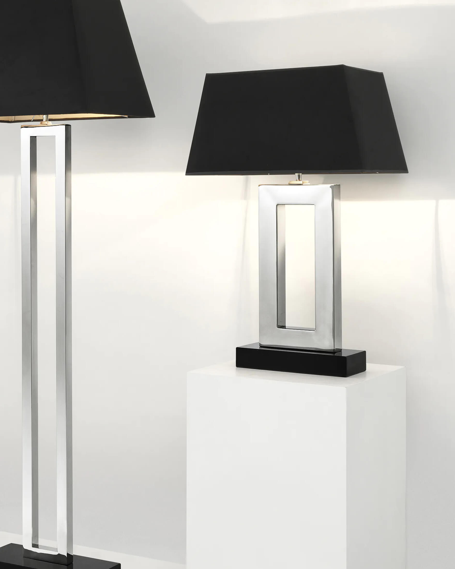 Arlington bordslampa nickel exkl. skärm OUTLET