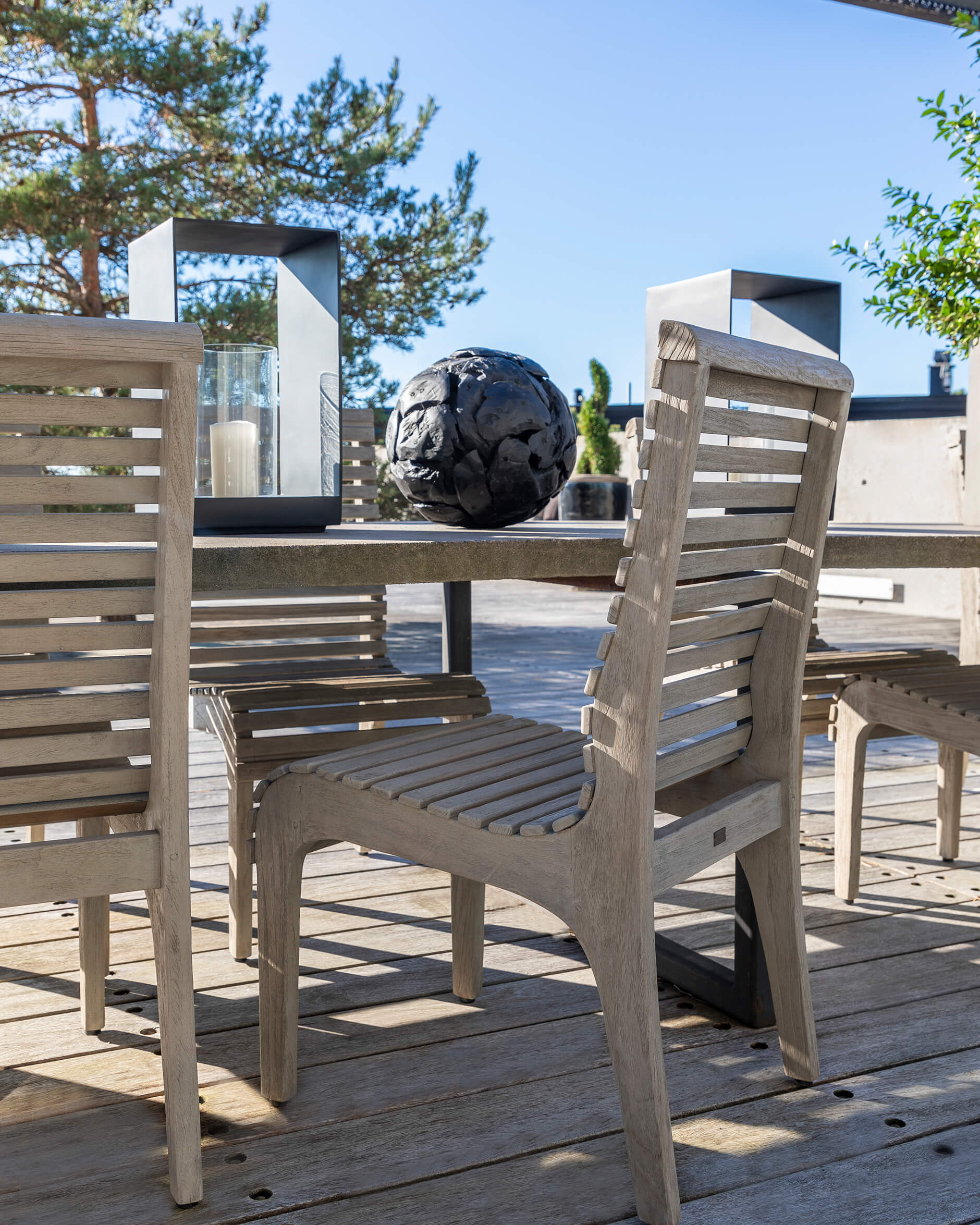 Portello stol charcoal