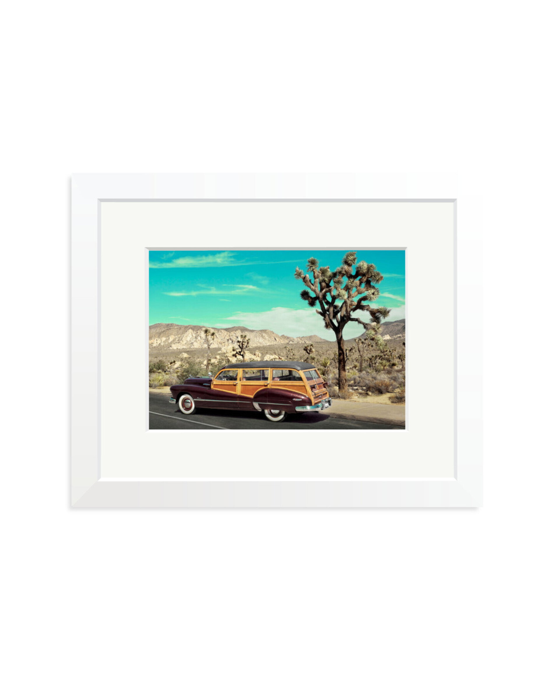 Buick Super Woody White / Small