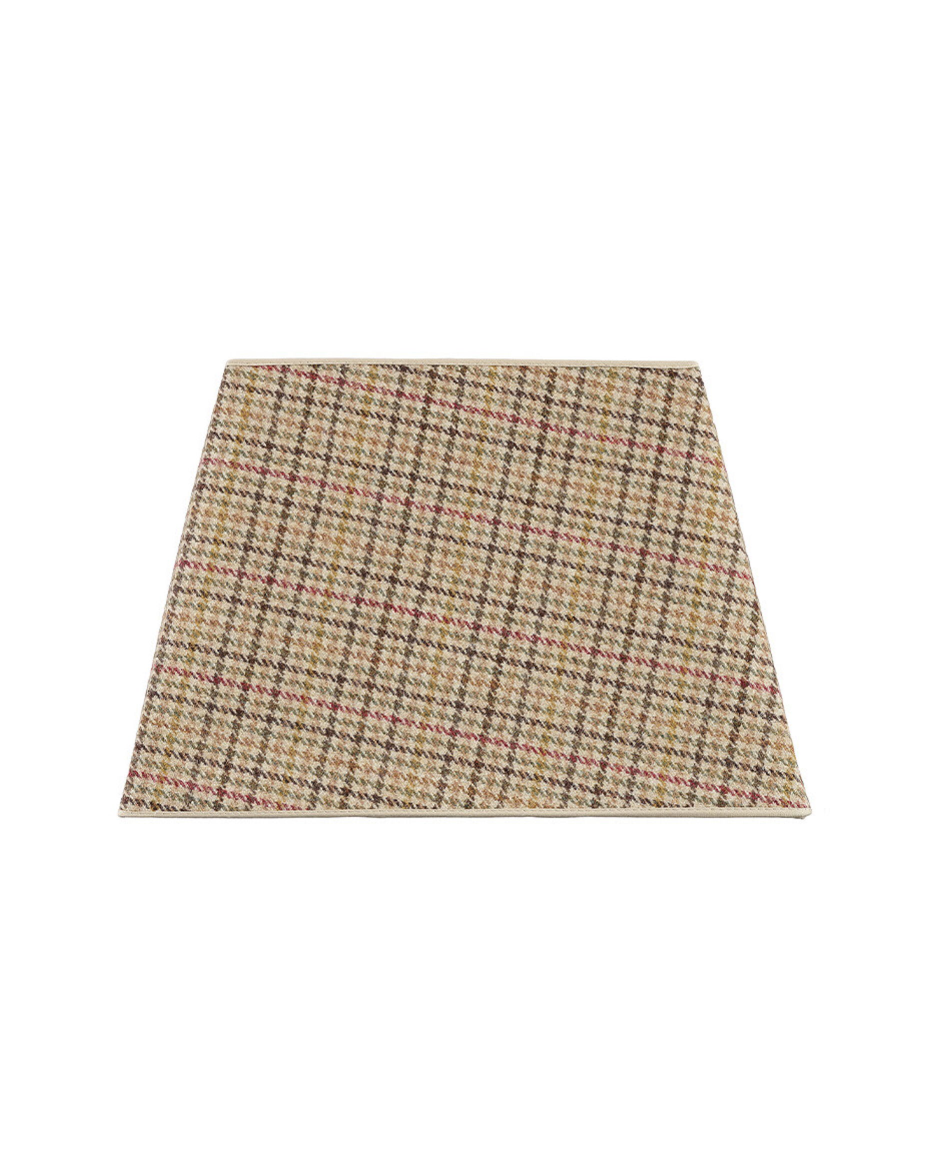 Square Lampshade harris tweed forest