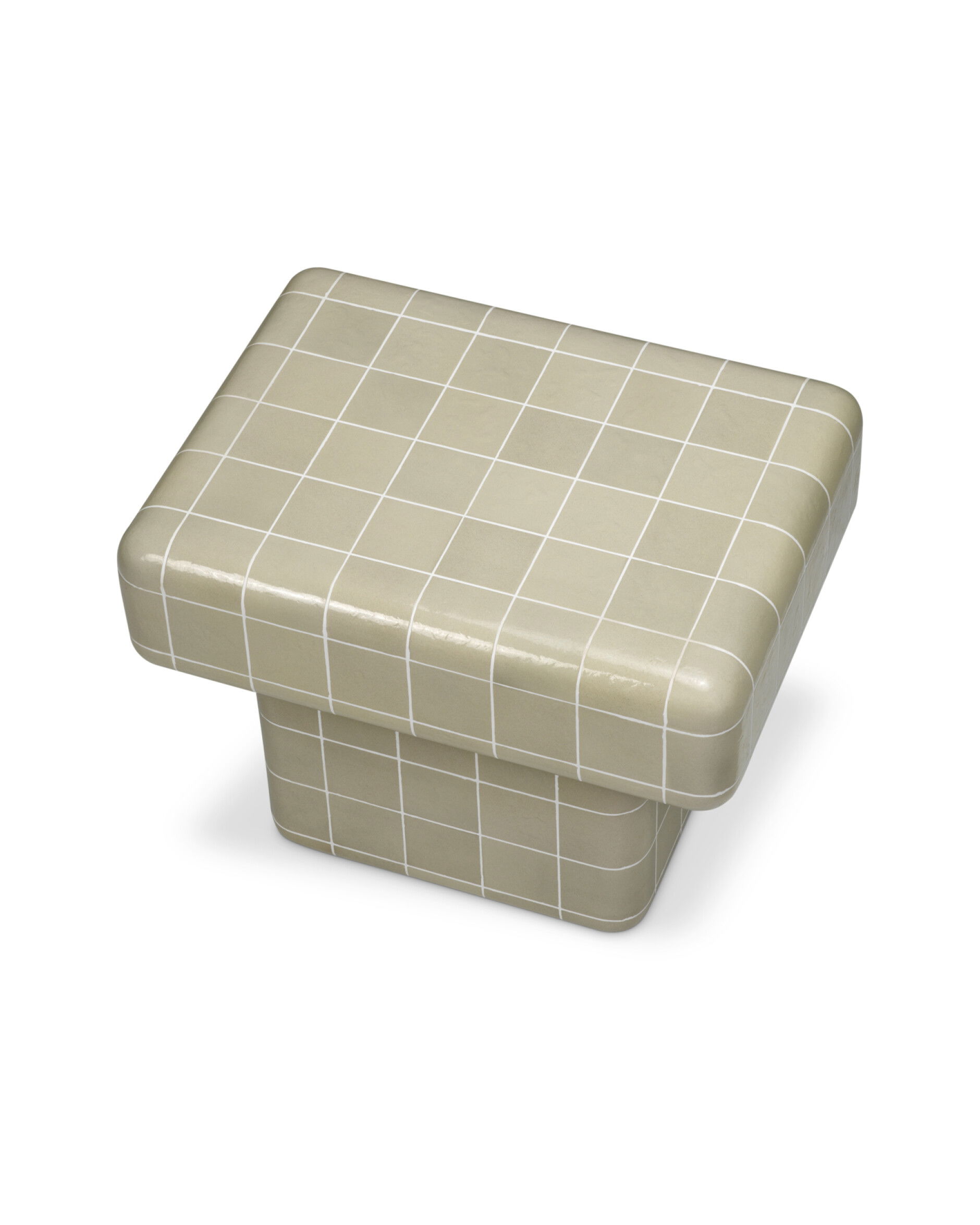 Mateo Side Table Light Grey