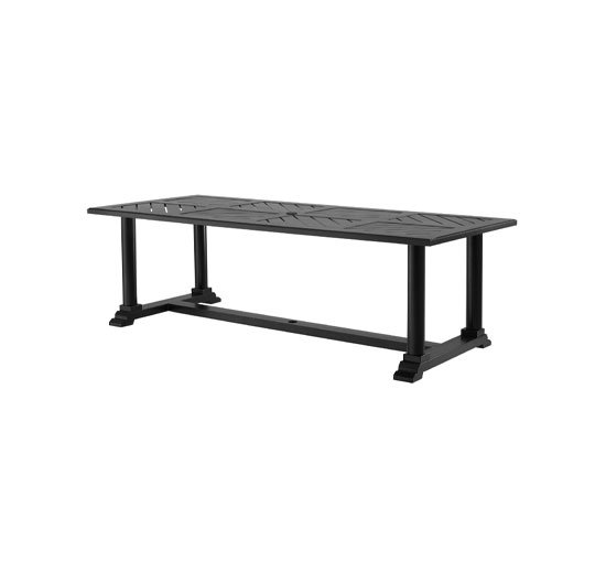 Bell Rive Dining Table Black