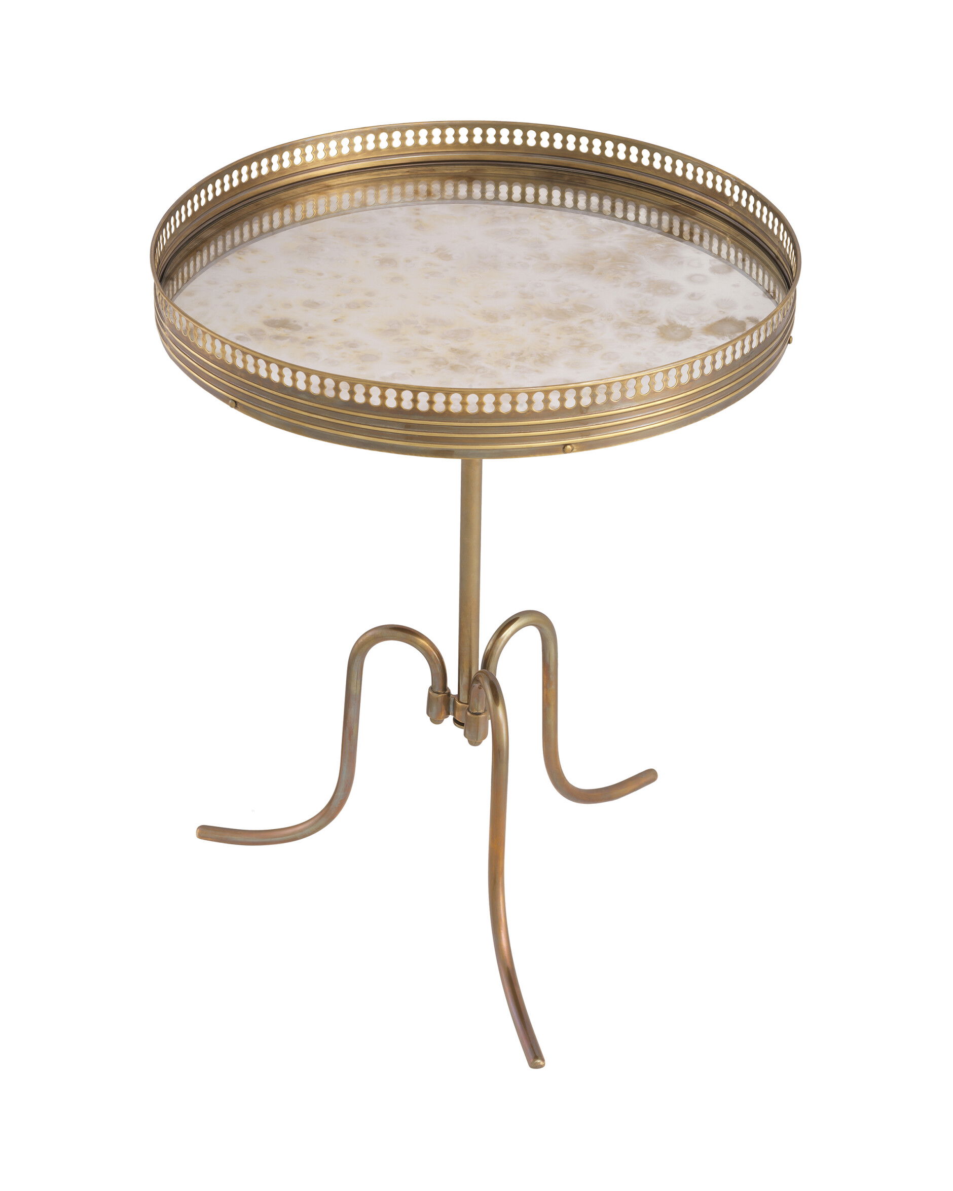Classico Side Table Vintage Brass