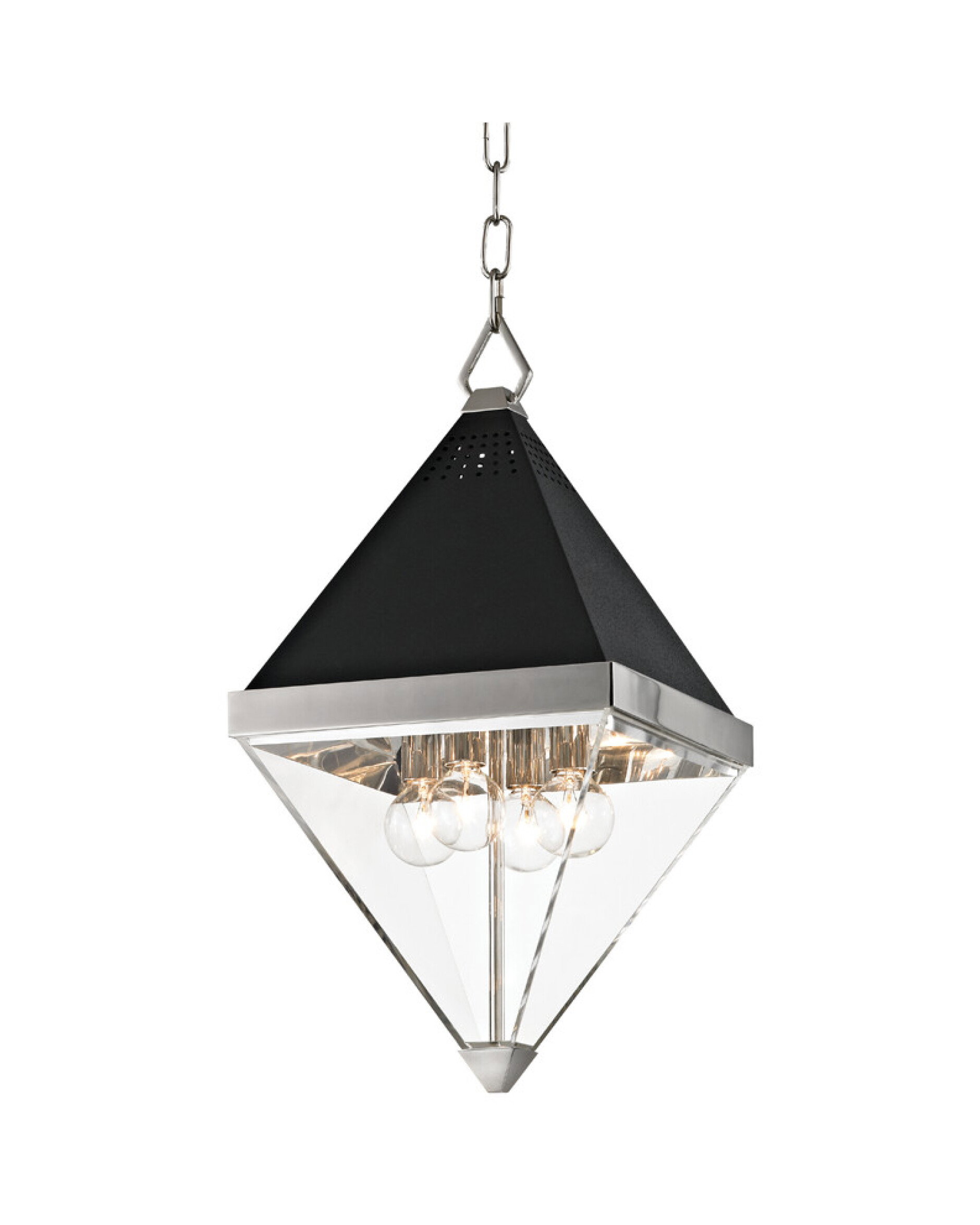 Coltrane Pendant Polished Nickel