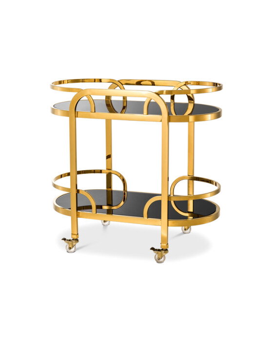 Oakhurst drinkvagn guld