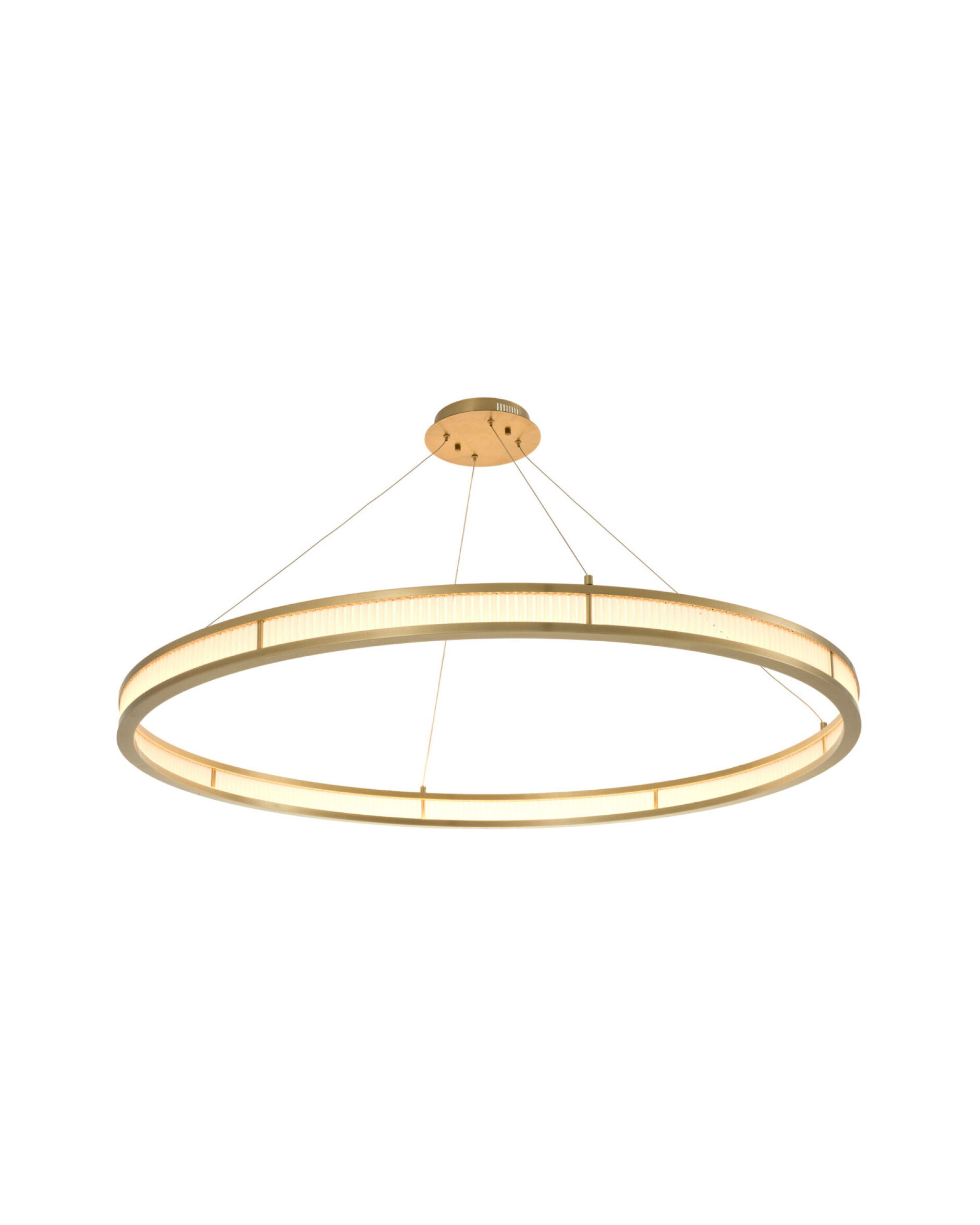 Damien chandelier brass XL