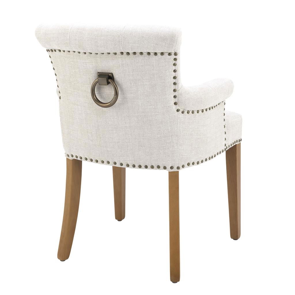 Key Largo Armchair Off-White Linen